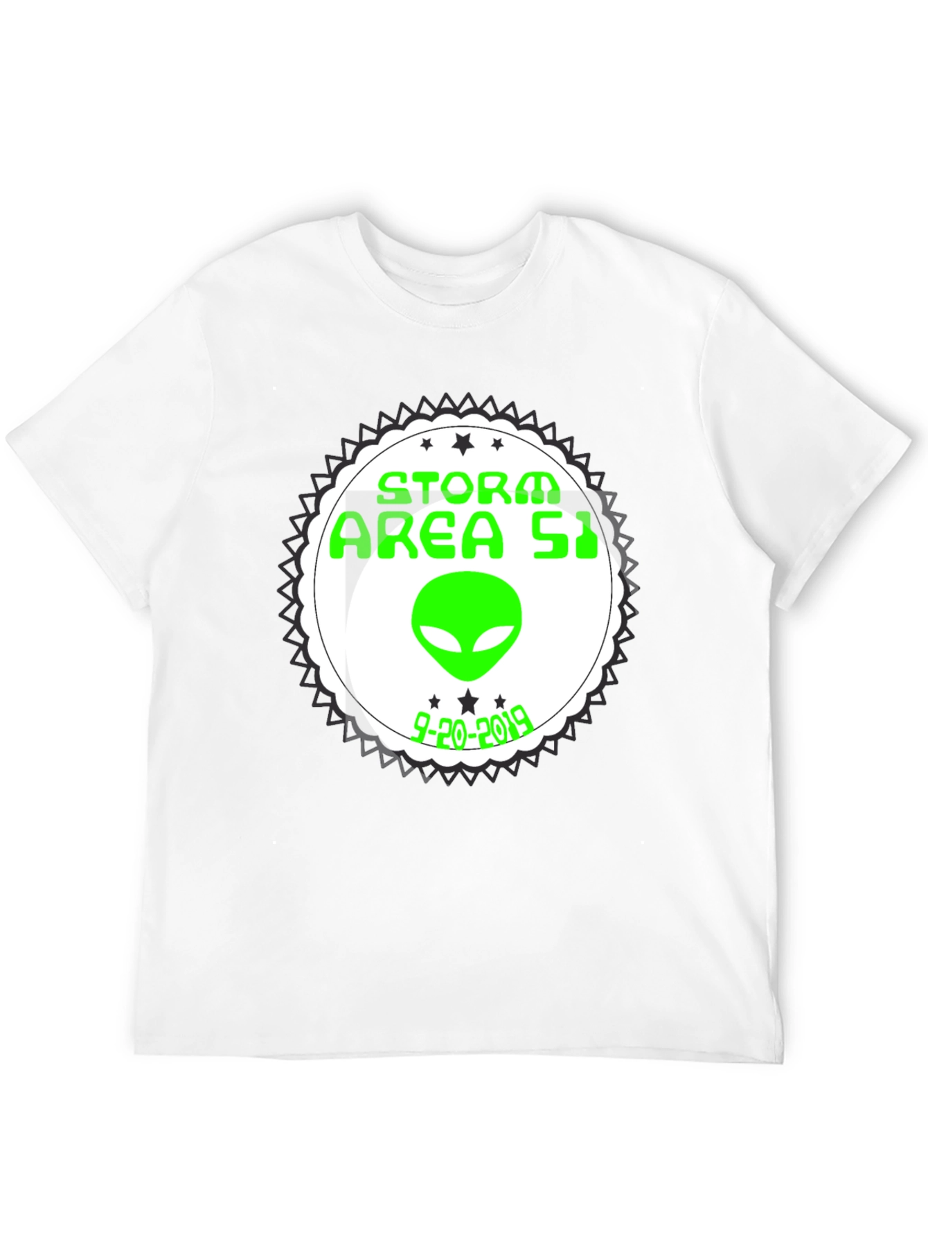 Camiseta Negra Storm Area 51 2019