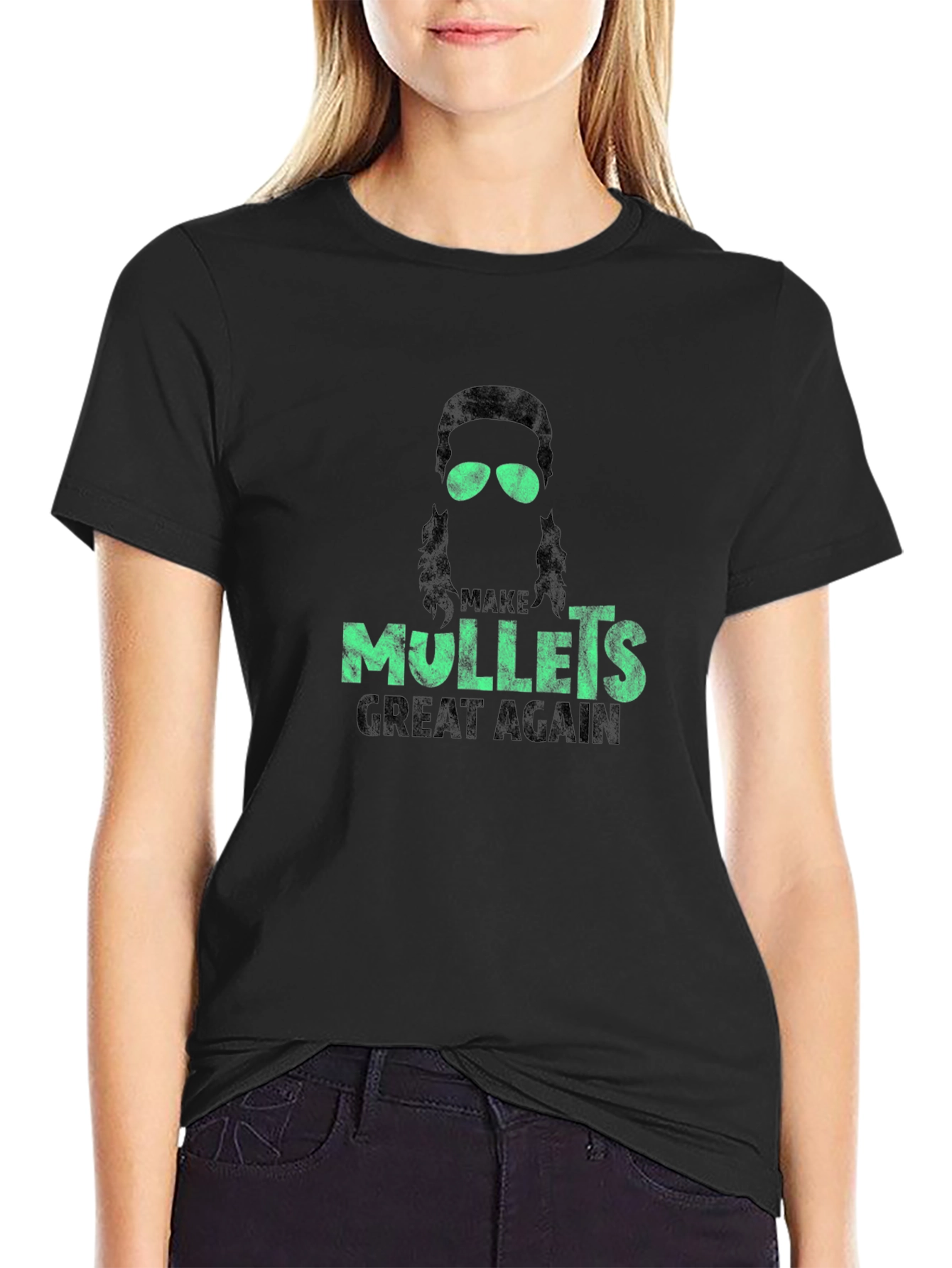 Camiseta Make Mullets Great Again - Estilo Único