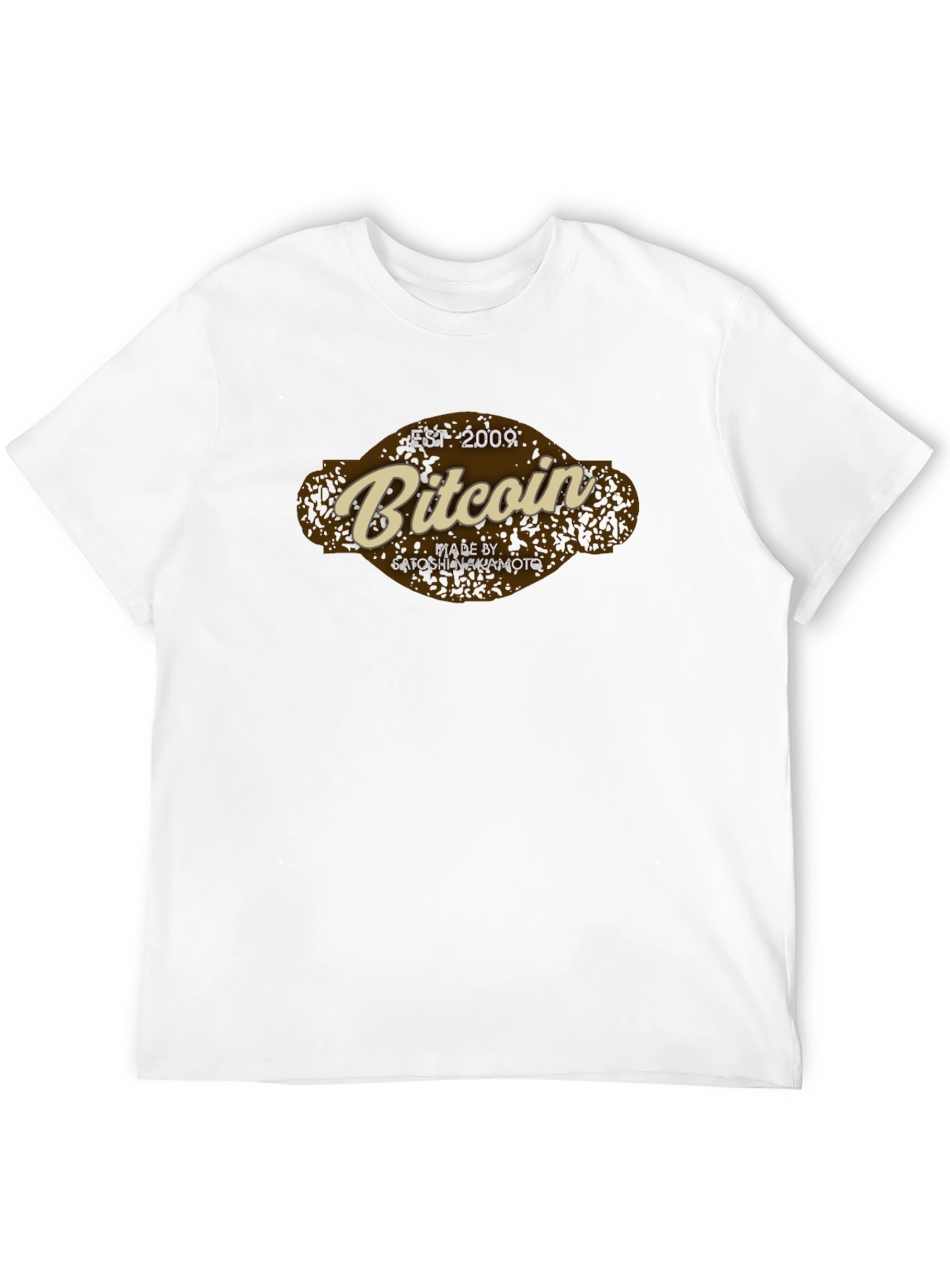 Camiseta Bitcoin - Est. 2009 - Satoshi Nakamoto