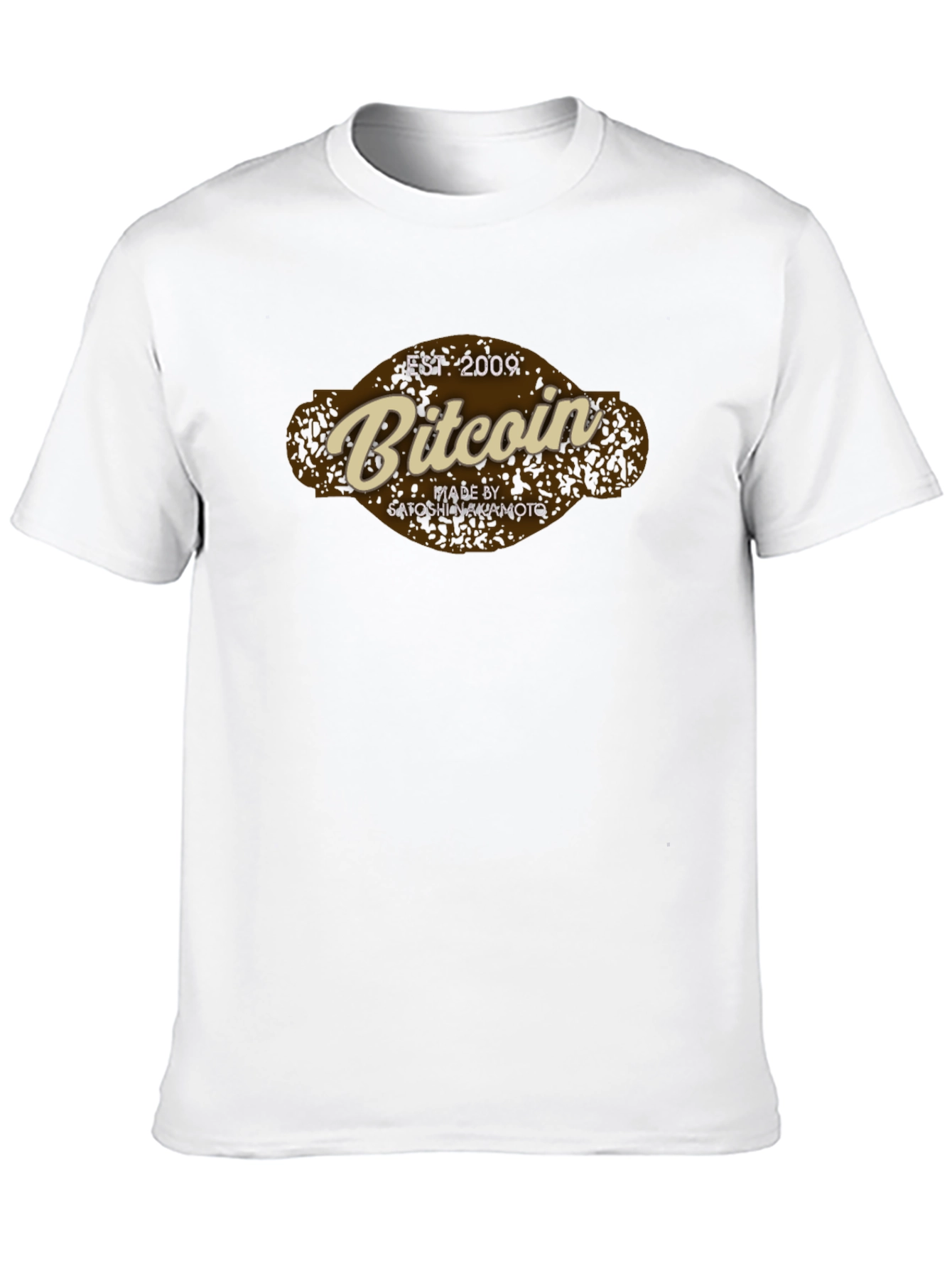 Camiseta Bitcoin - Est. 2009 - Satoshi Nakamoto