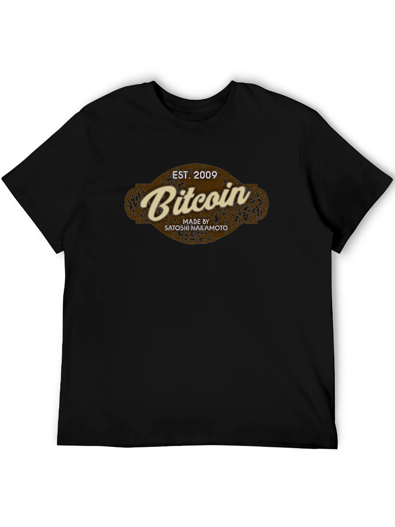 Camiseta Bitcoin - Est. 2009 - Satoshi Nakamoto