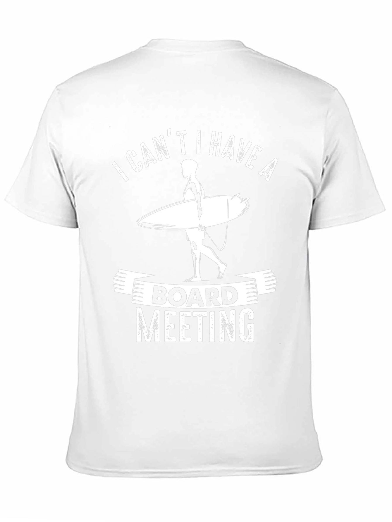 Camiseta Negra Board Meeting Surf