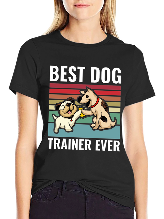 Camiseta Best Dog Trainer Ever