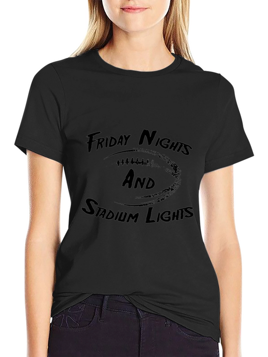 Camiseta Negra: Noches de Viernes Fútbol