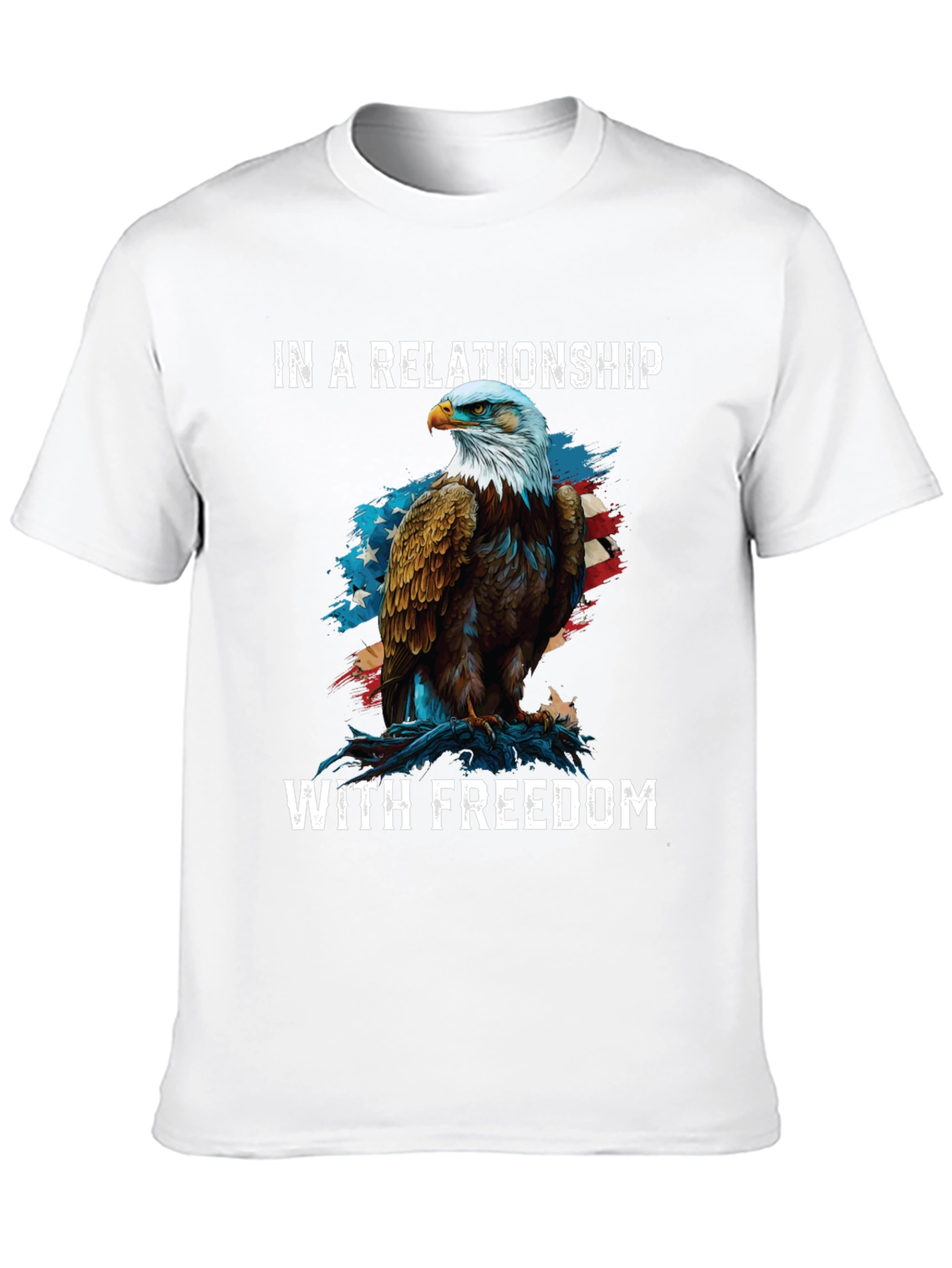Camiseta Negra Águila Libertad