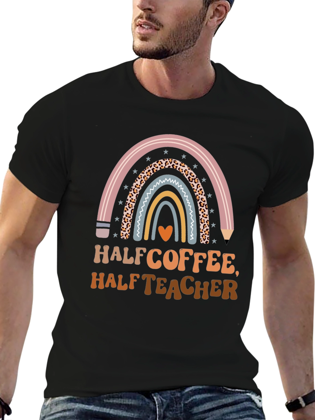 Camiseta Mitad Café Mitad Maestro