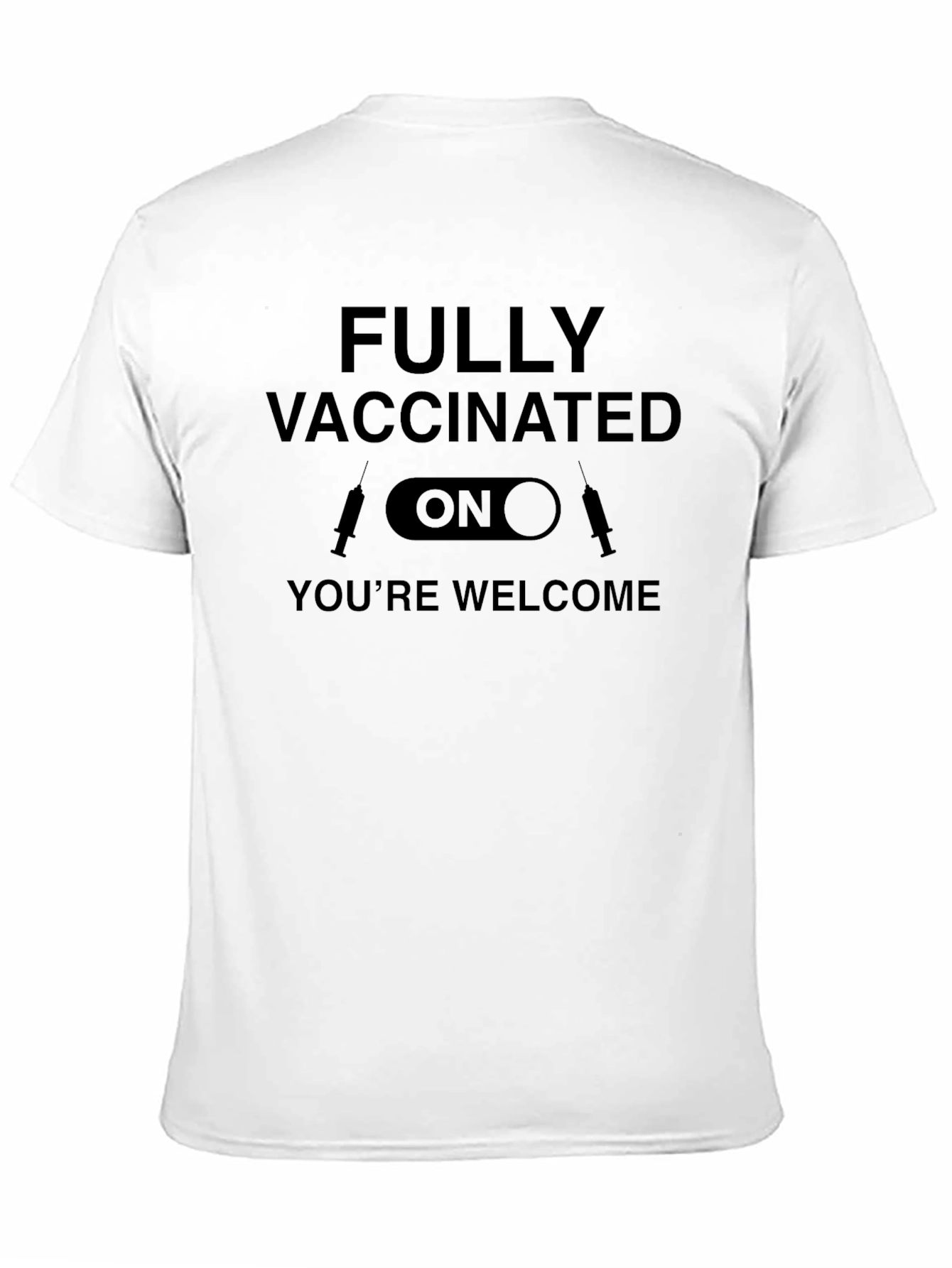 Camiseta Vacunado - Diseño Original