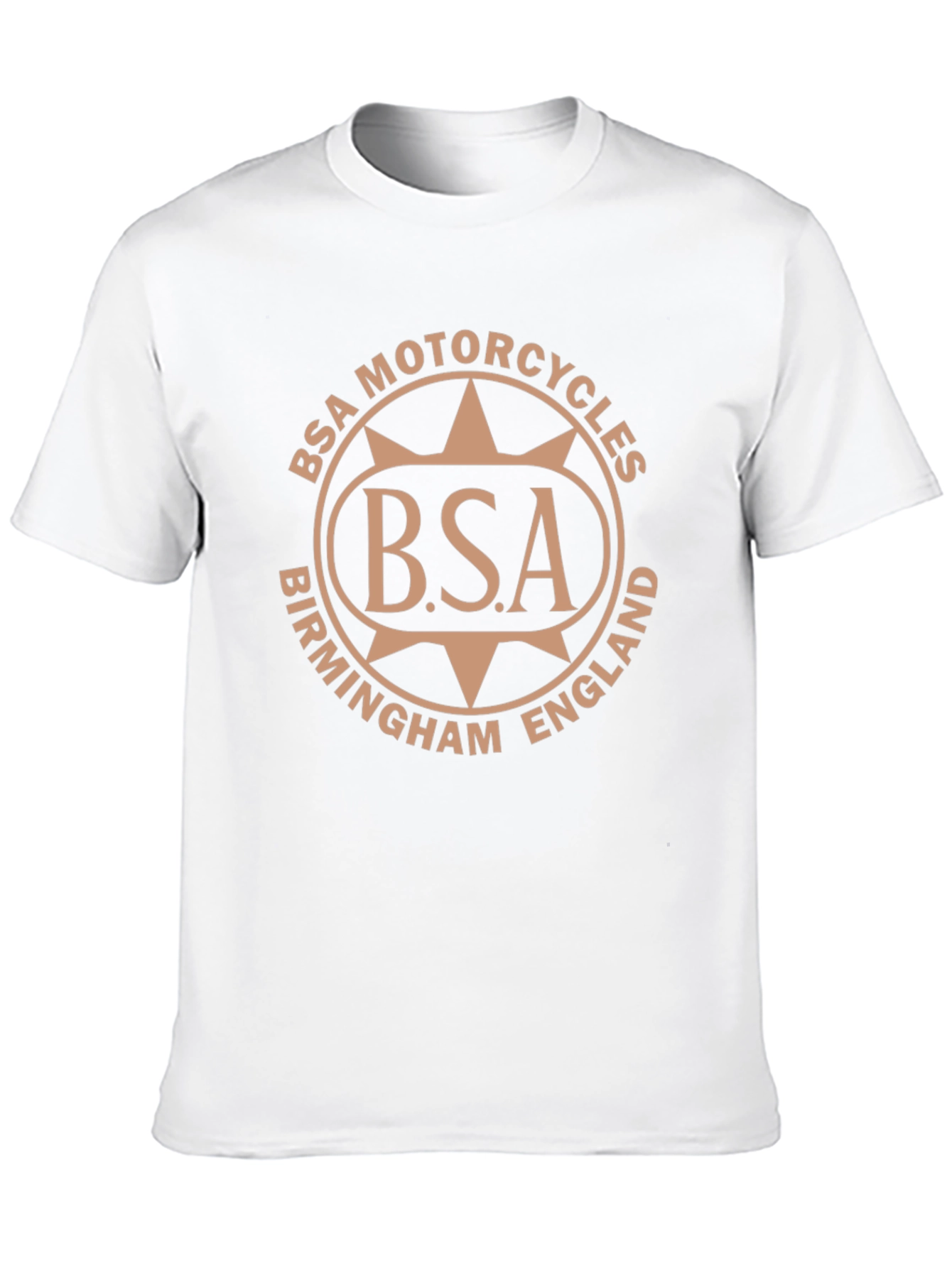 Camiseta BSA Motorcycles Birmingham England Negra