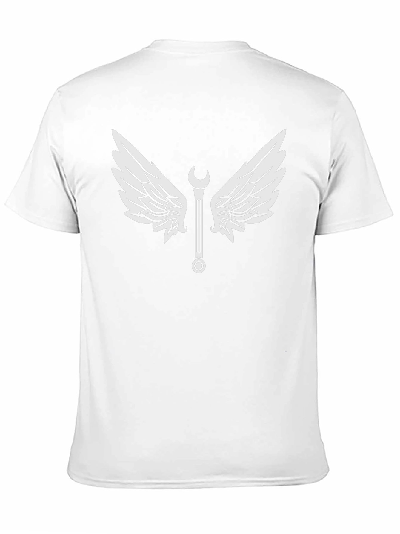 Camiseta Negra Mecánico Alas