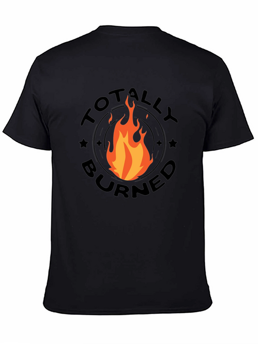 Camiseta Negra Totally Burned para Hombre