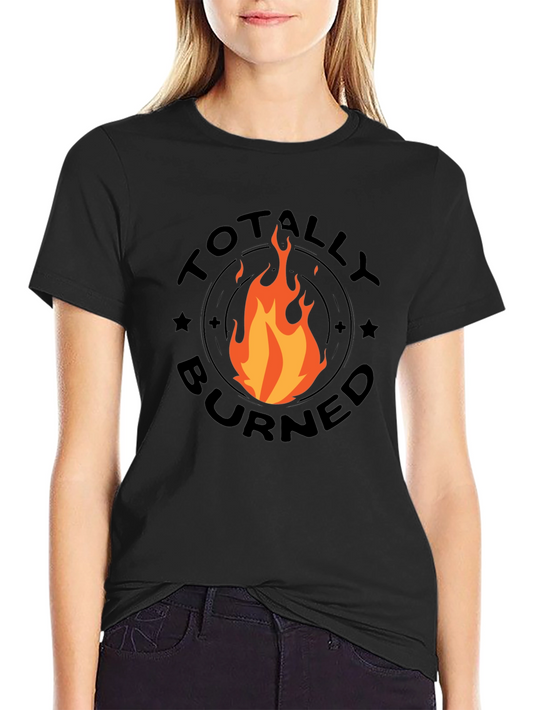 Camiseta Negra Totally Burned para Hombre