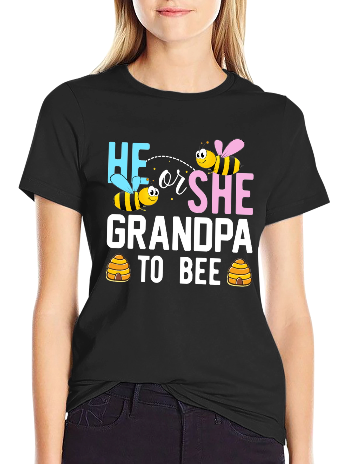 Camiseta Abuelo Abeja Revelación de Género