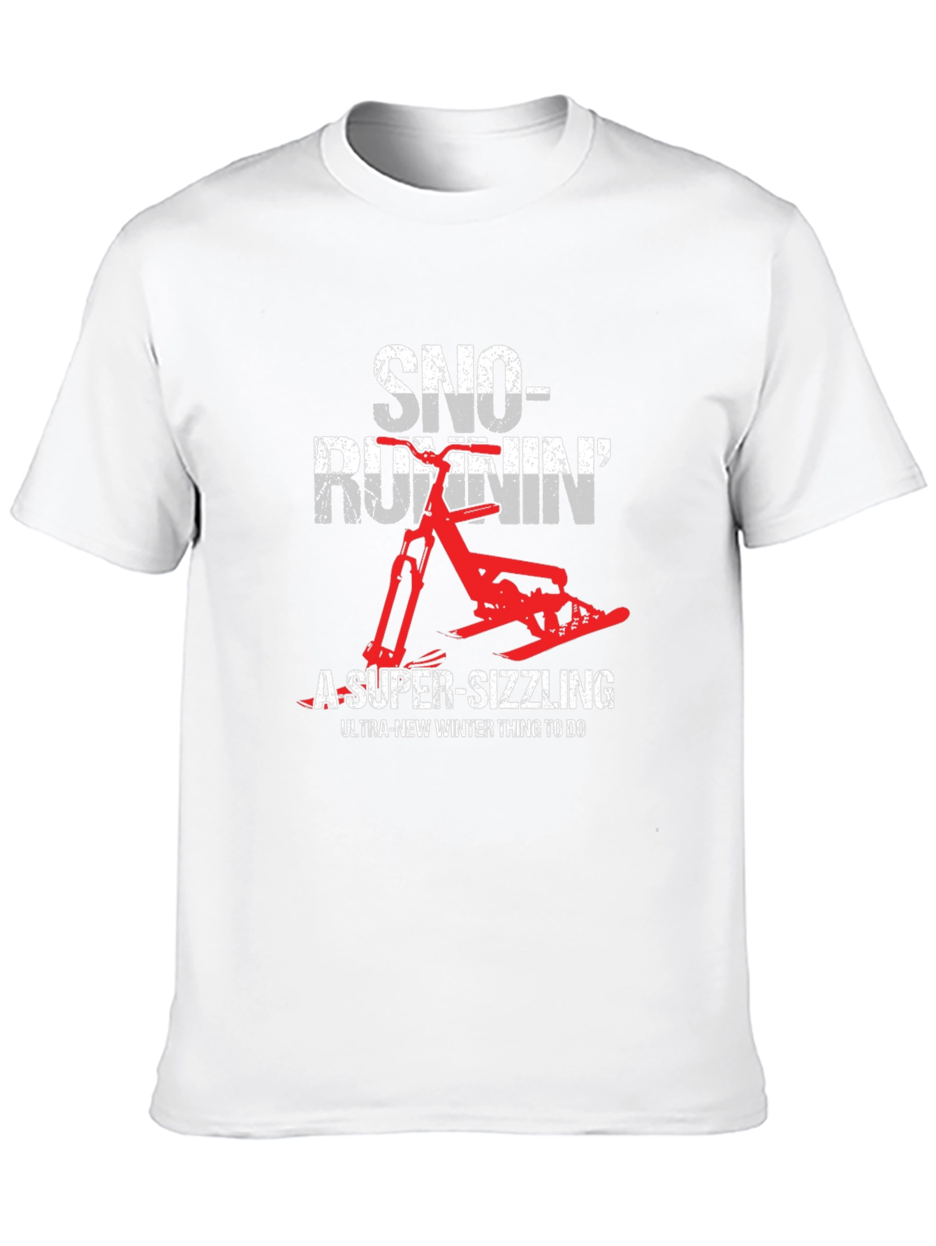 Camiseta Negra SNO-RUNNIN Invierno