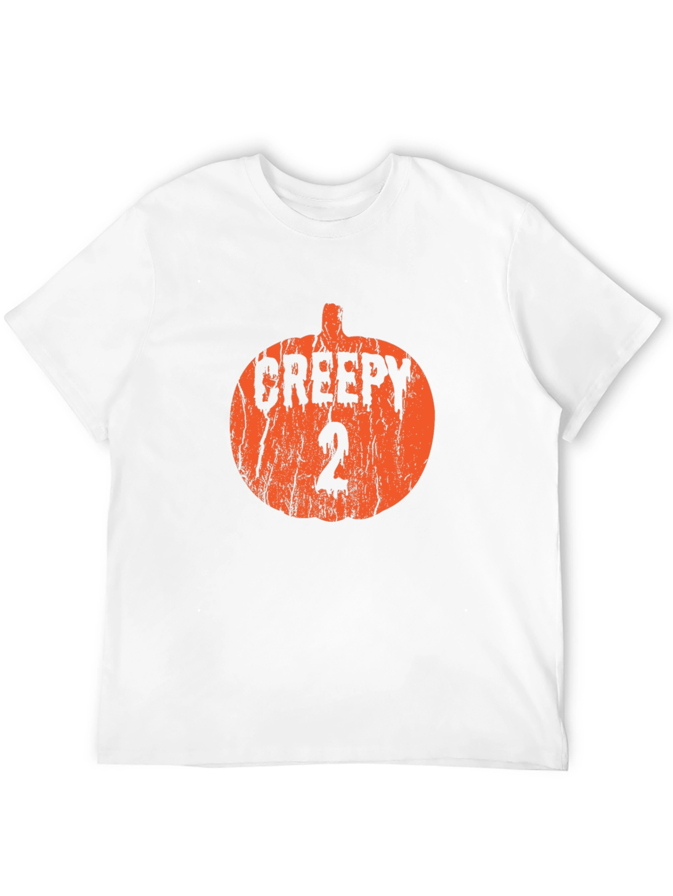 Camiseta Negra Calabaza Creepy 2 Halloween