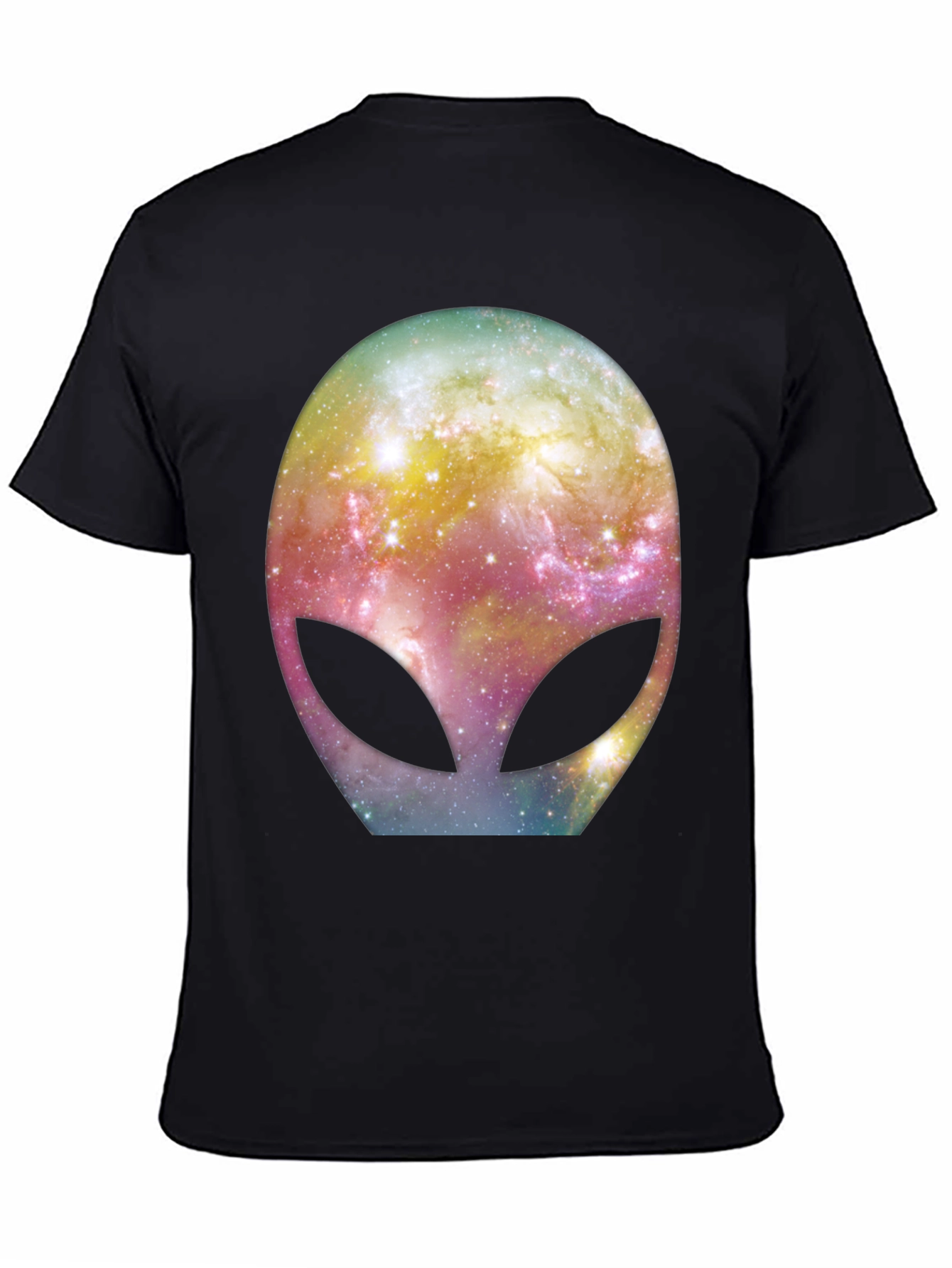 Camiseta Hombre Diseño Alien Galaxia Estelar