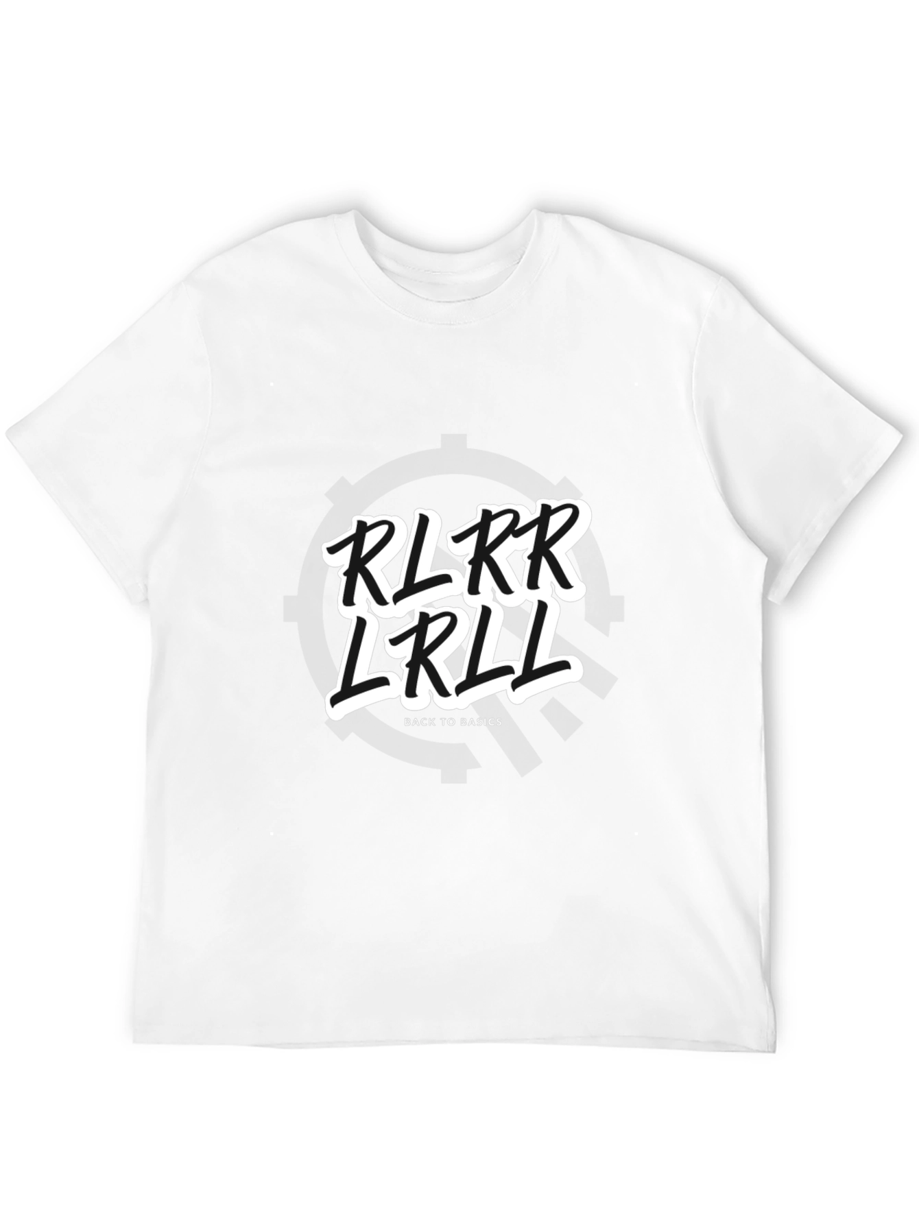 Camiseta Negra RLRR LRRLL