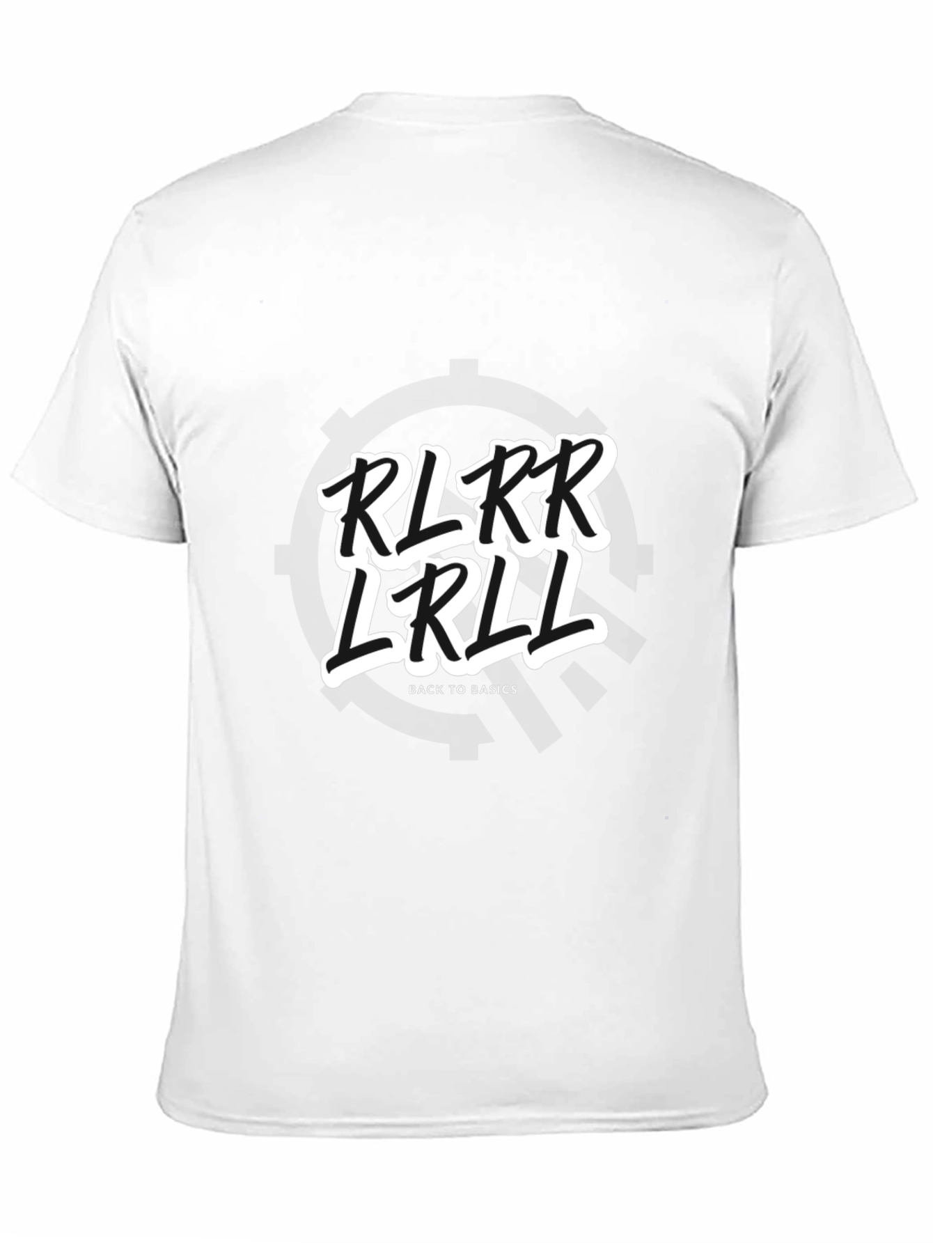 Camiseta Negra RLRR LRRLL