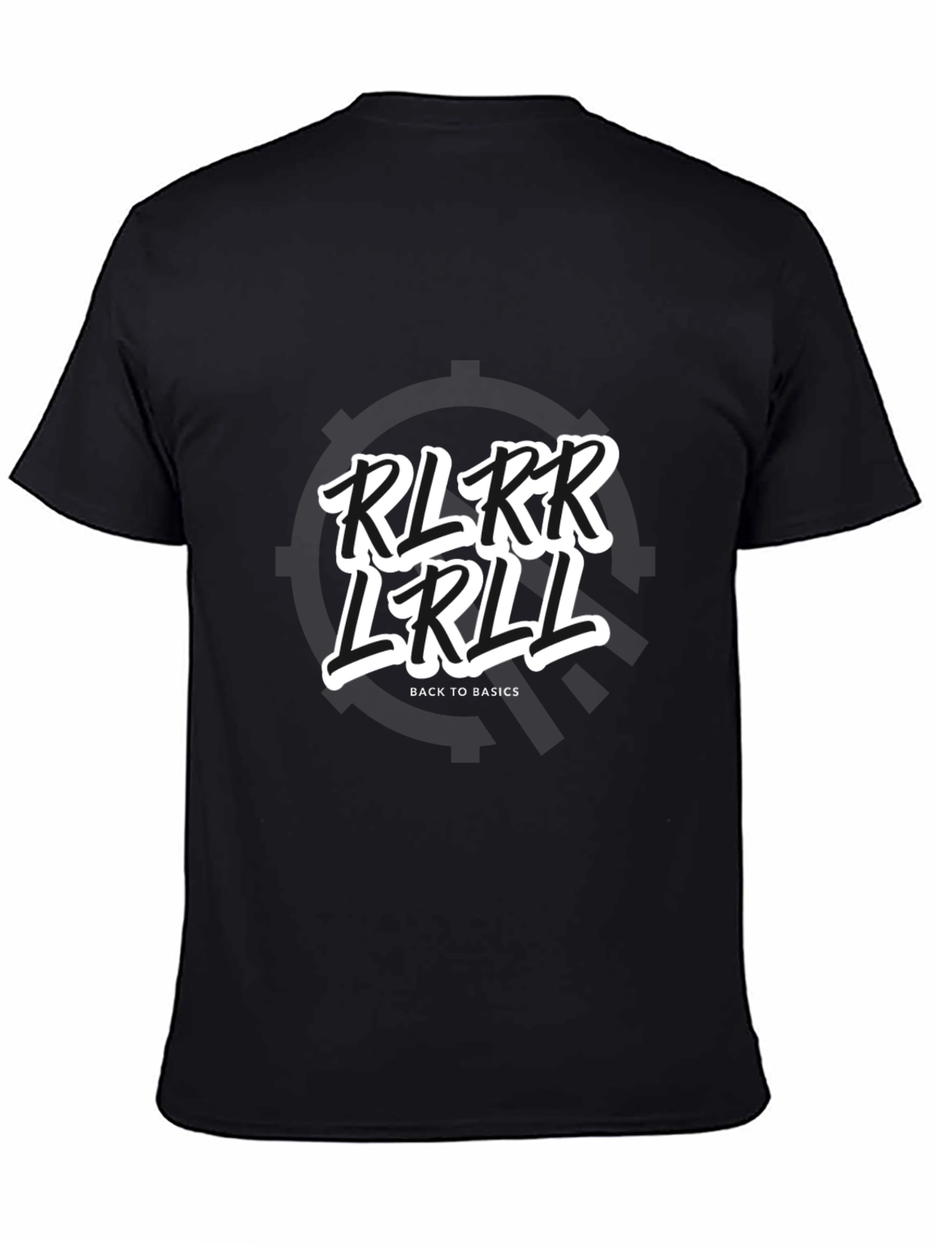 Camiseta Negra RLRR LRRLL