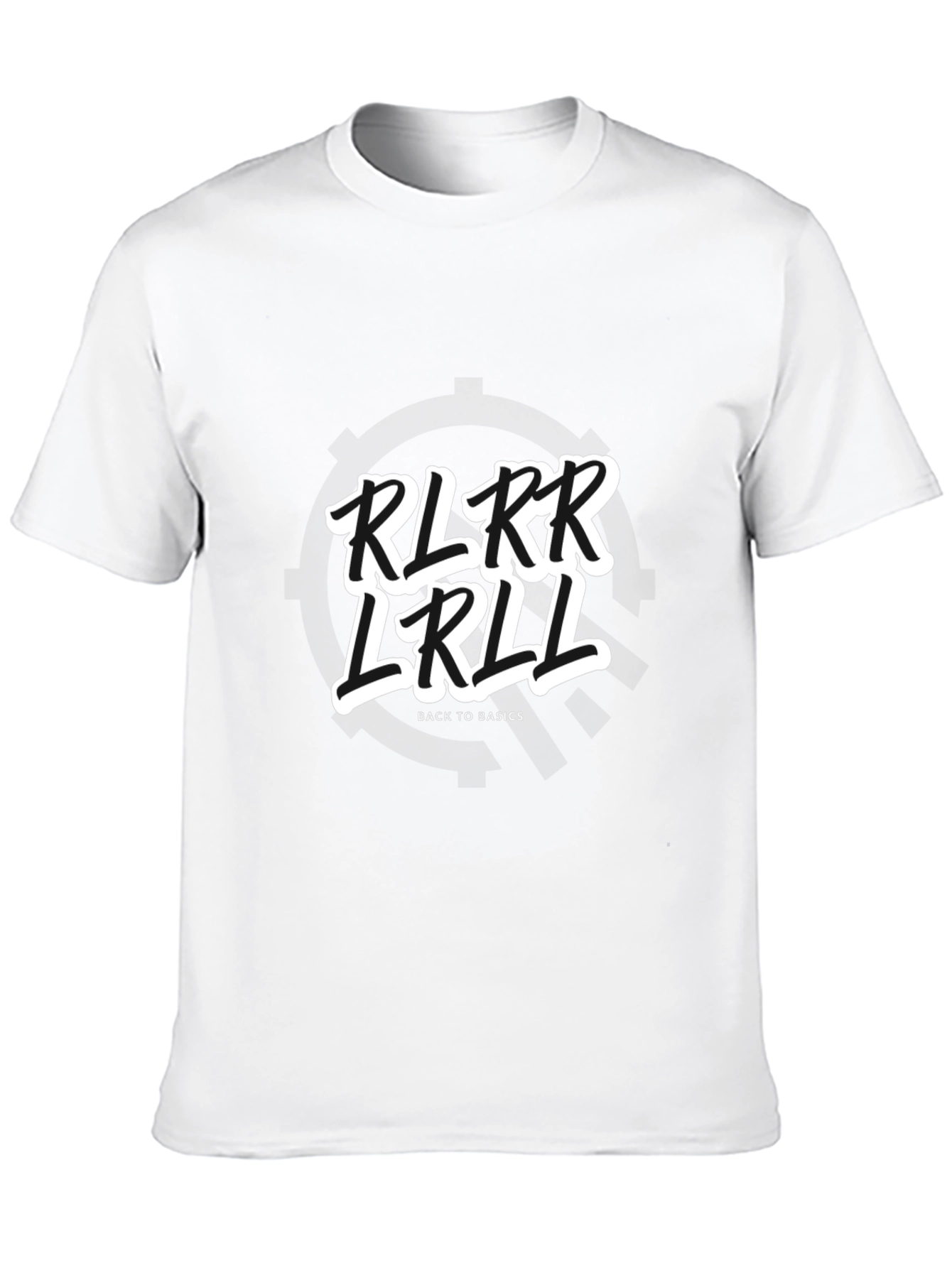 Camiseta Negra RLRR LRRLL