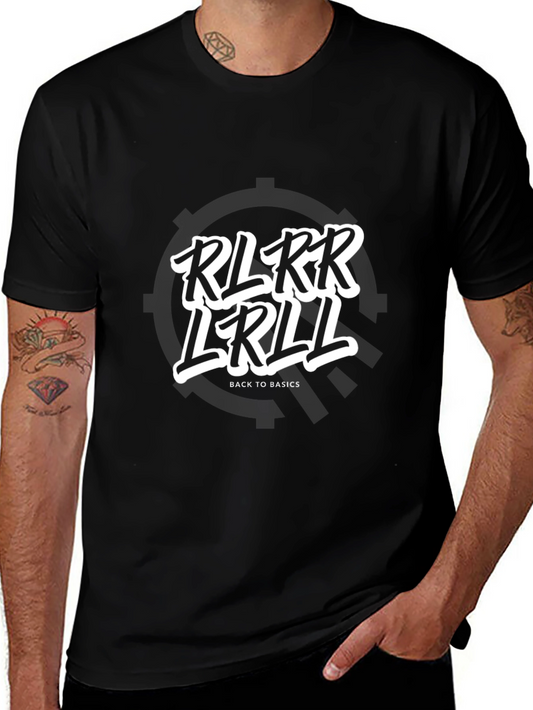 Camiseta Negra RLRR LRRLL