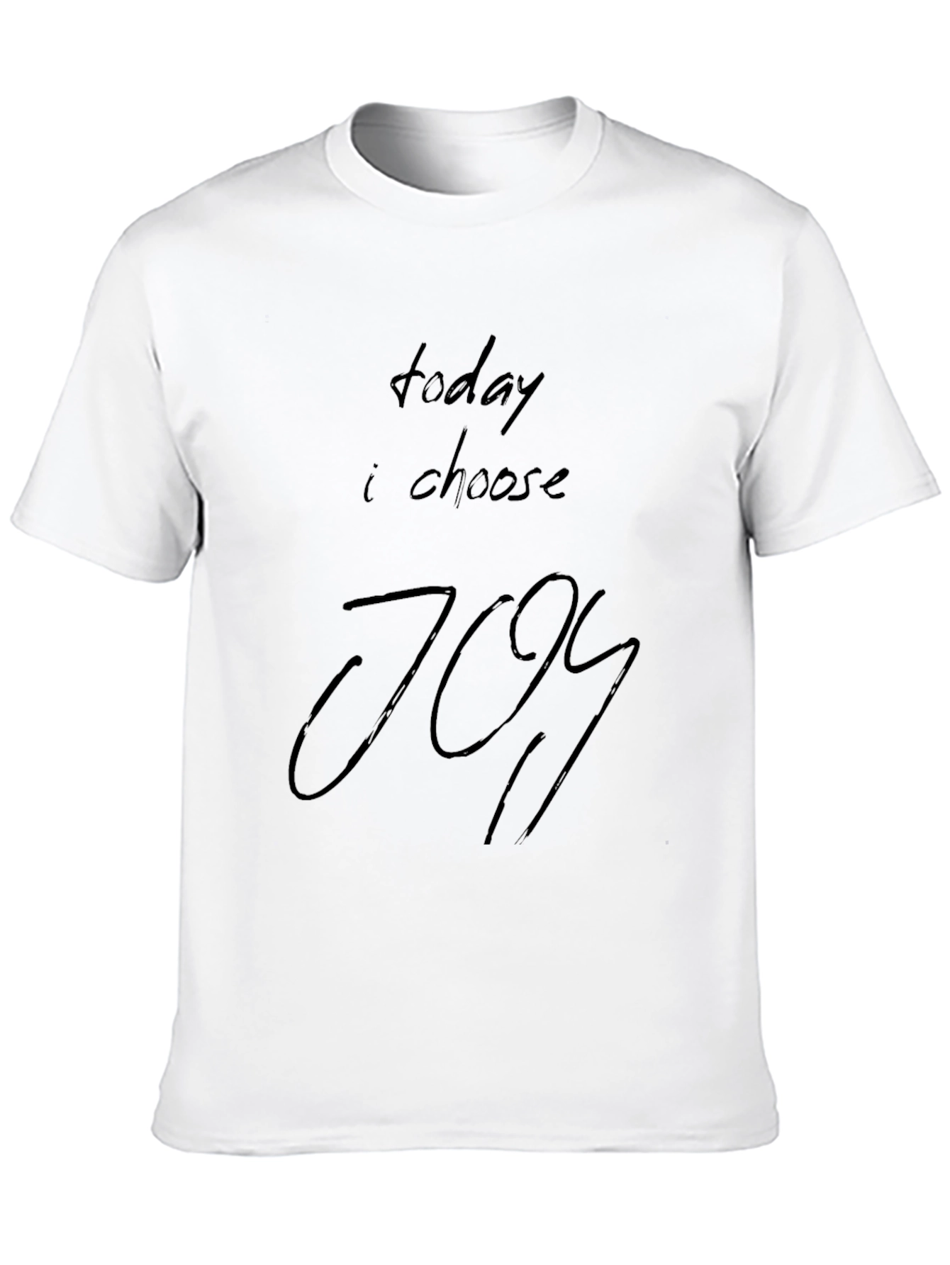 Camiseta Negra Today I Choose Joy para Hombre