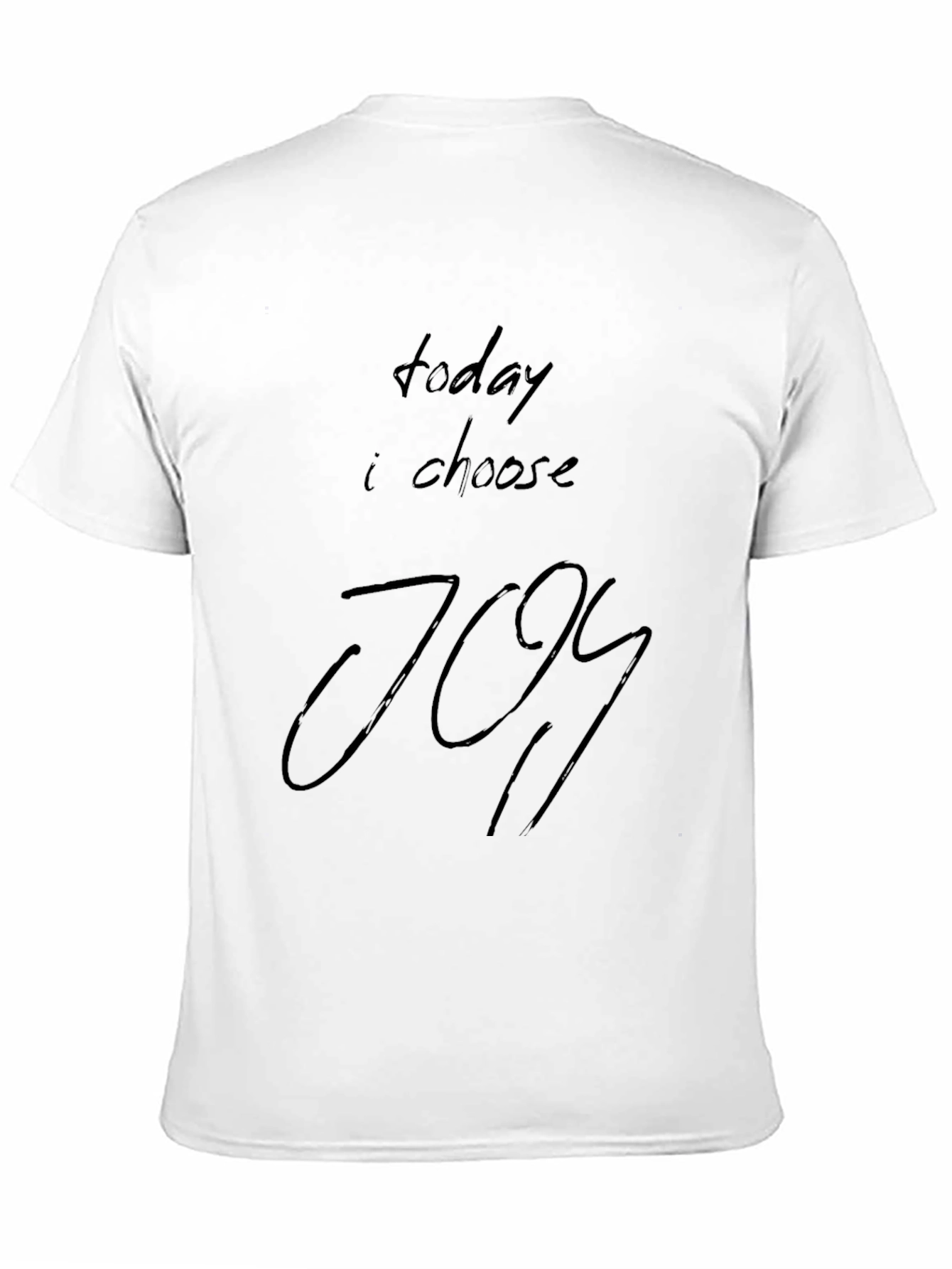 Camiseta Negra Today I Choose Joy para Hombre