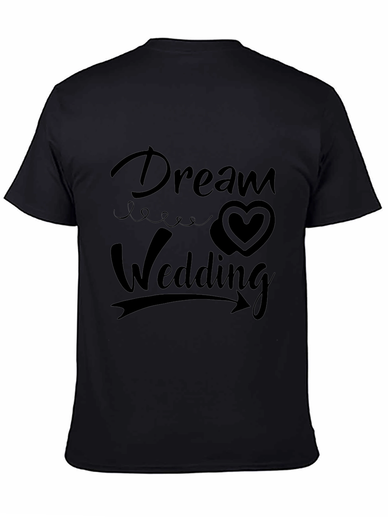 Camiseta Negra Dream Wedding