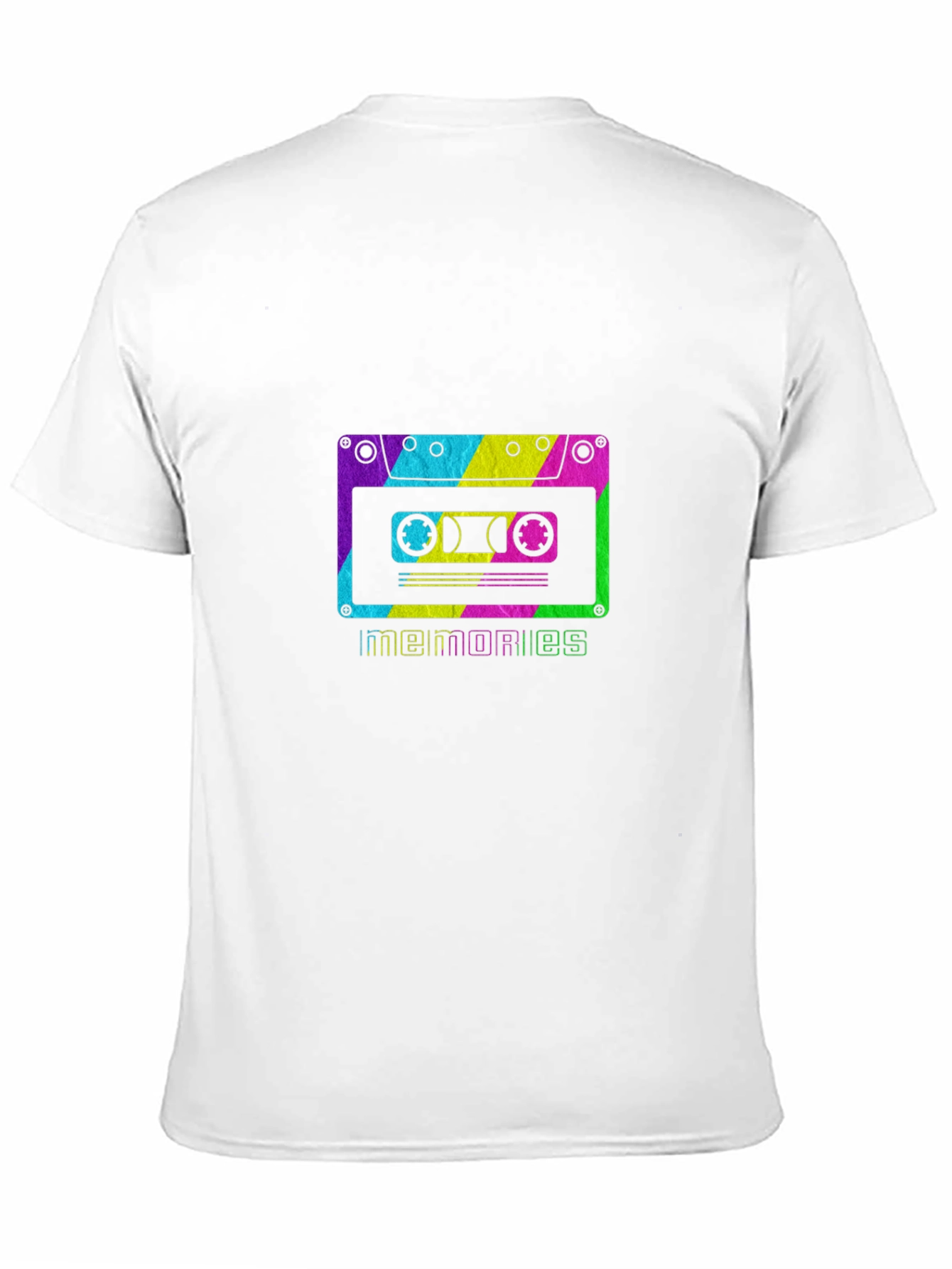 Camiseta Negra Memories Retro