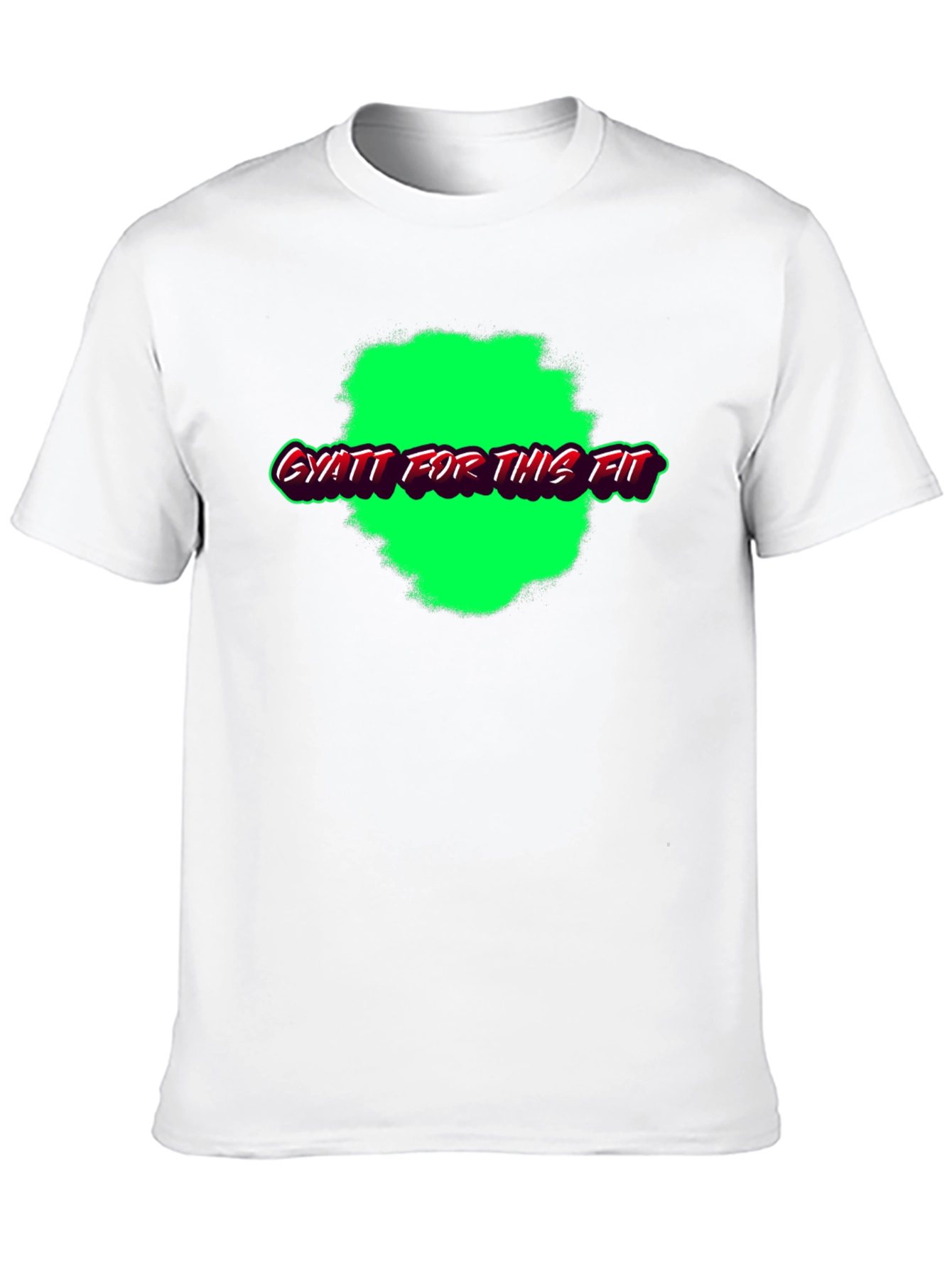 Camiseta Negra GYATT FOR THIS FIT Estilo Urbano