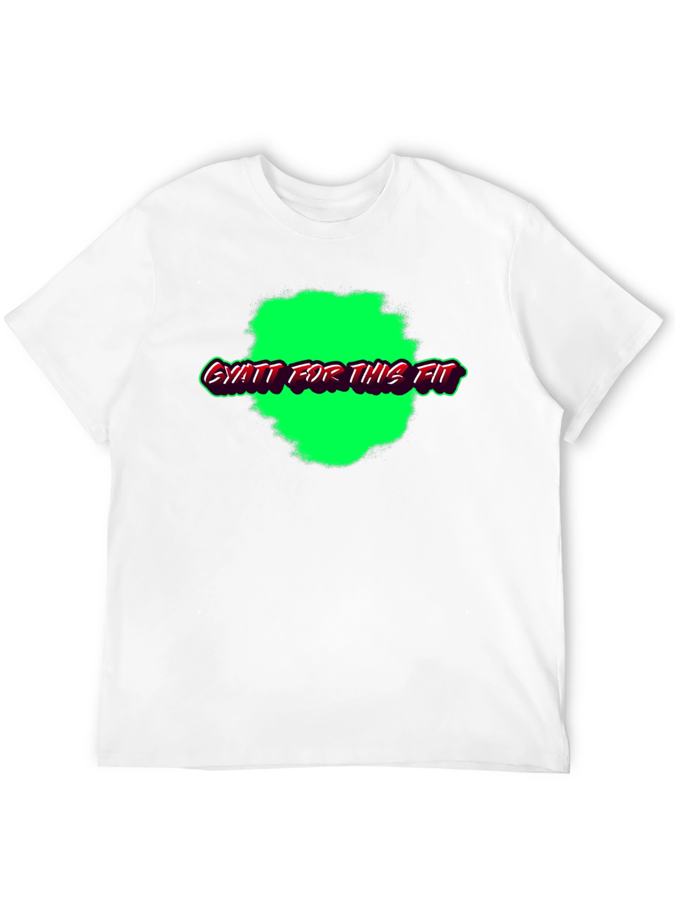 Camiseta Negra GYATT FOR THIS FIT Estilo Urbano