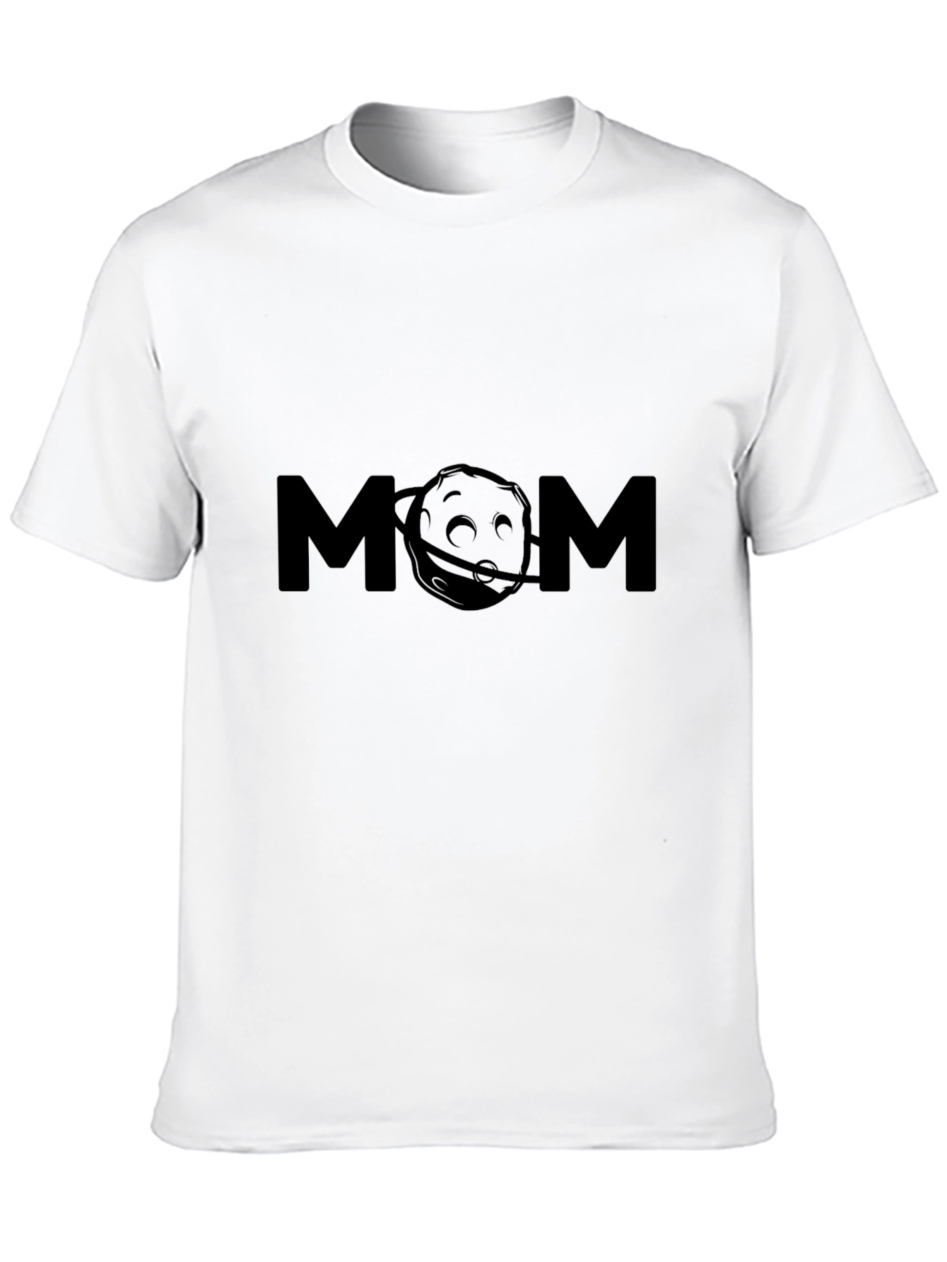 Camiseta Negra MOM con Diseño Original