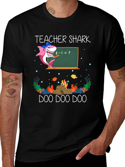 Camiseta Teacher Shark Doo Doo Doo