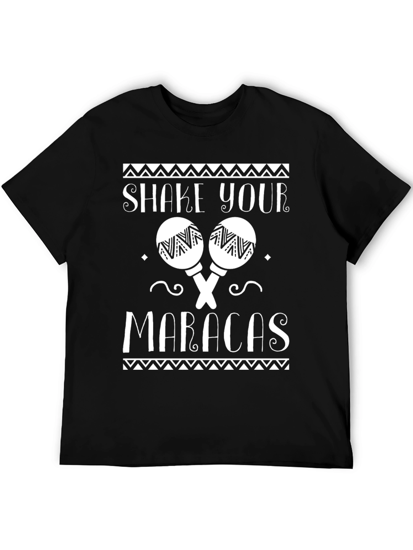 Camiseta Negra Shake Your Maracas