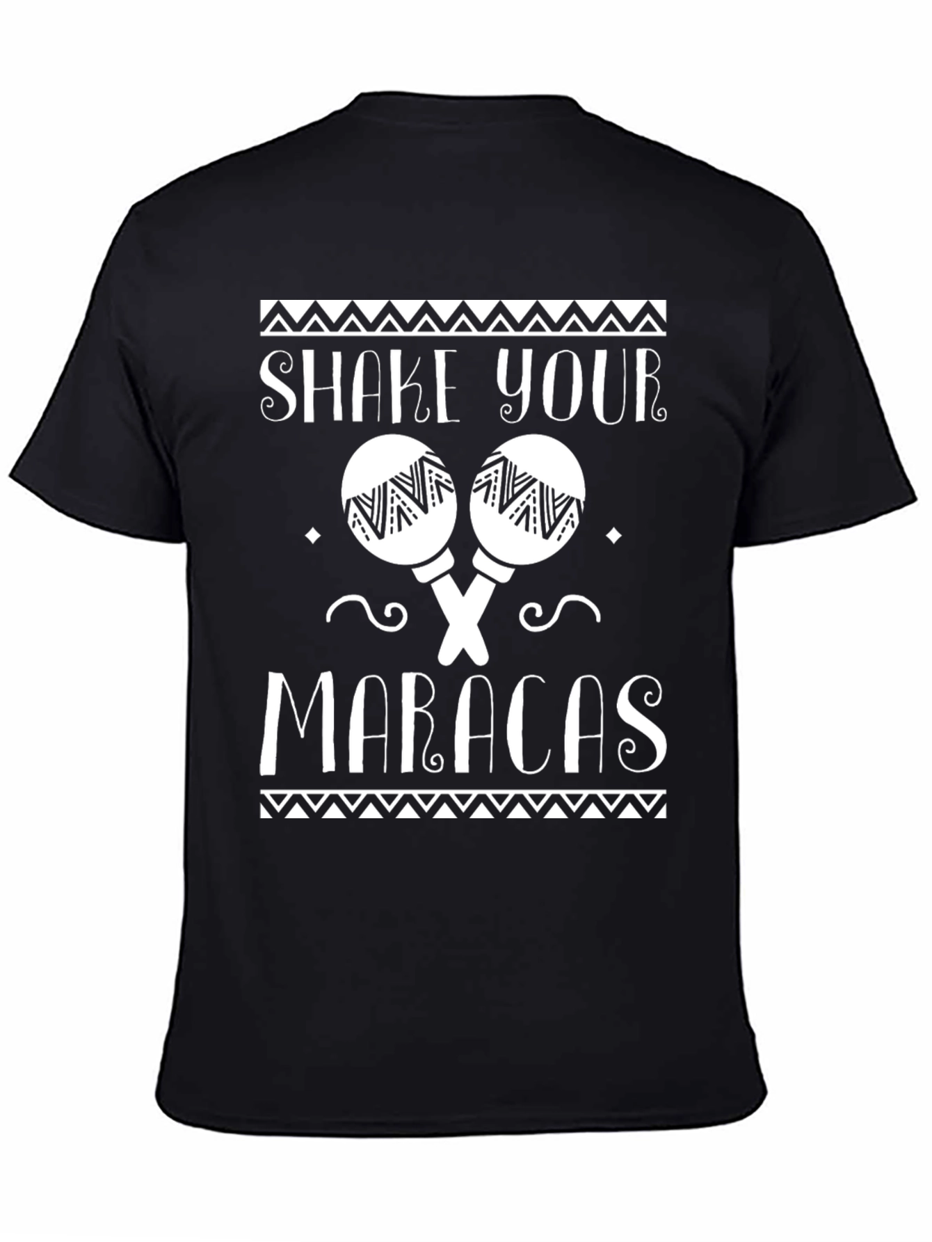 Camiseta Negra Shake Your Maracas