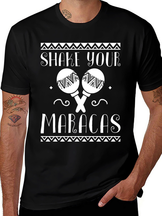 Camiseta Negra Shake Your Maracas
