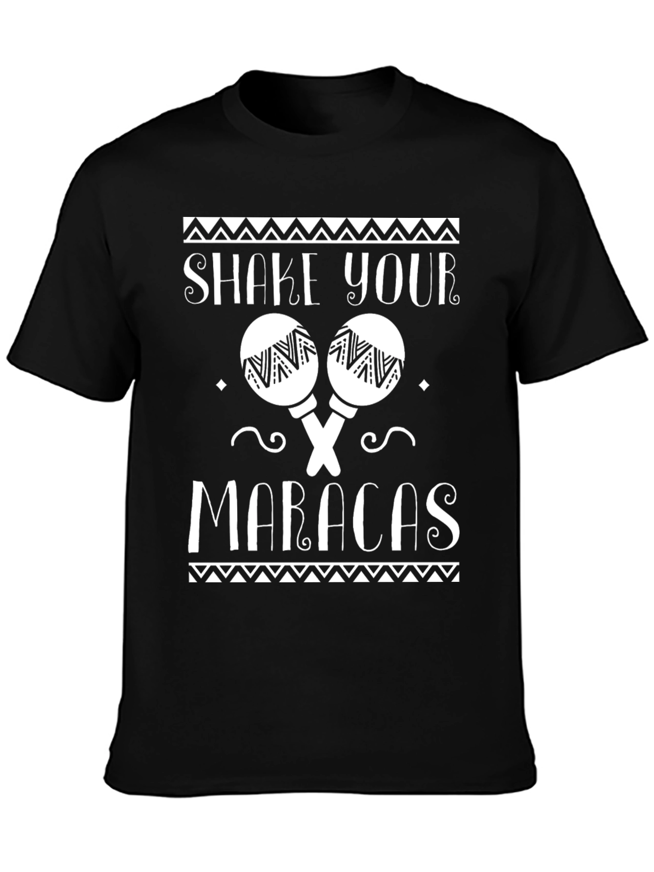 Camiseta Negra Shake Your Maracas