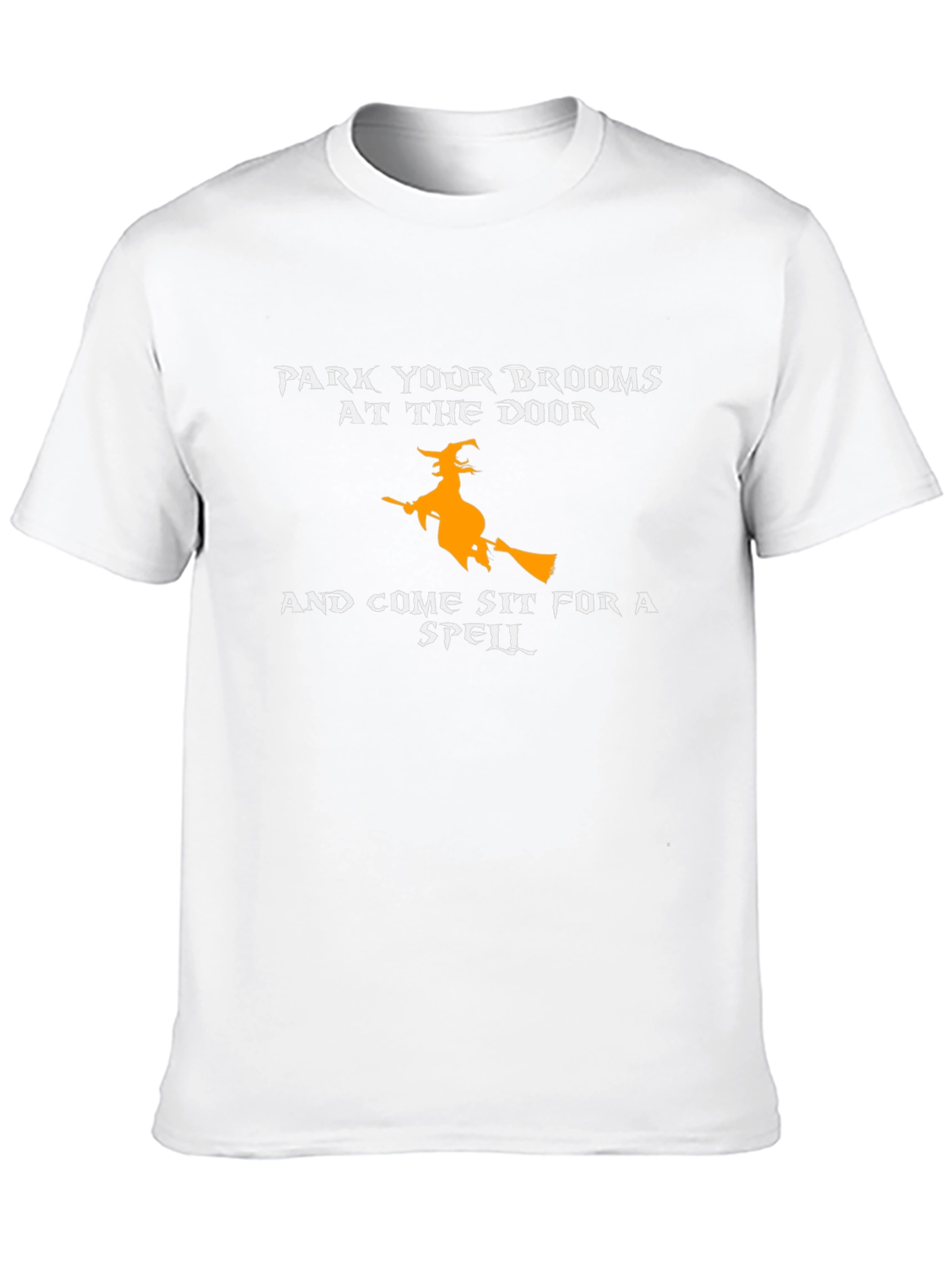 Camiseta Halloween Bruja: Park Your Brooms