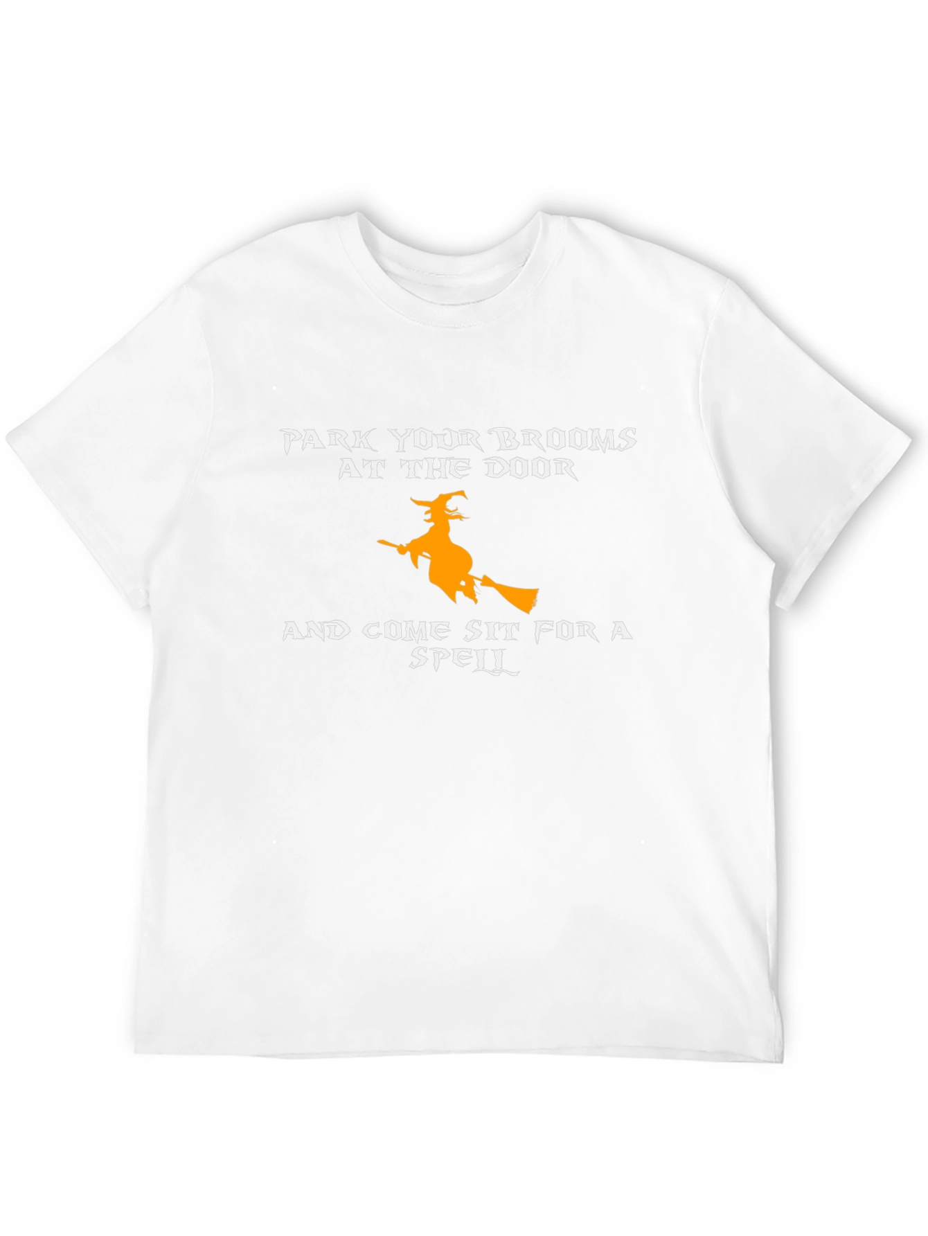 Camiseta Halloween Bruja: Park Your Brooms