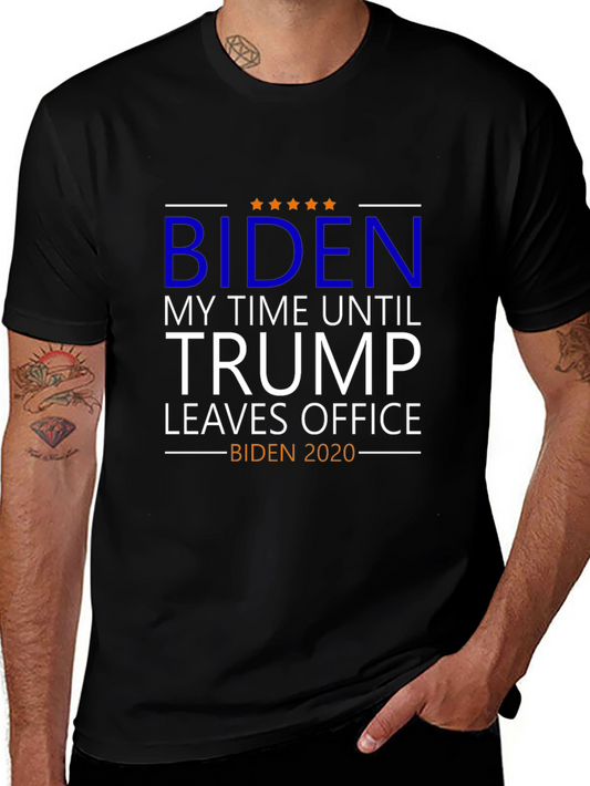 Camiseta Biden vs Trump - Mi Tiempo Hasta Que Trump Se Vaya