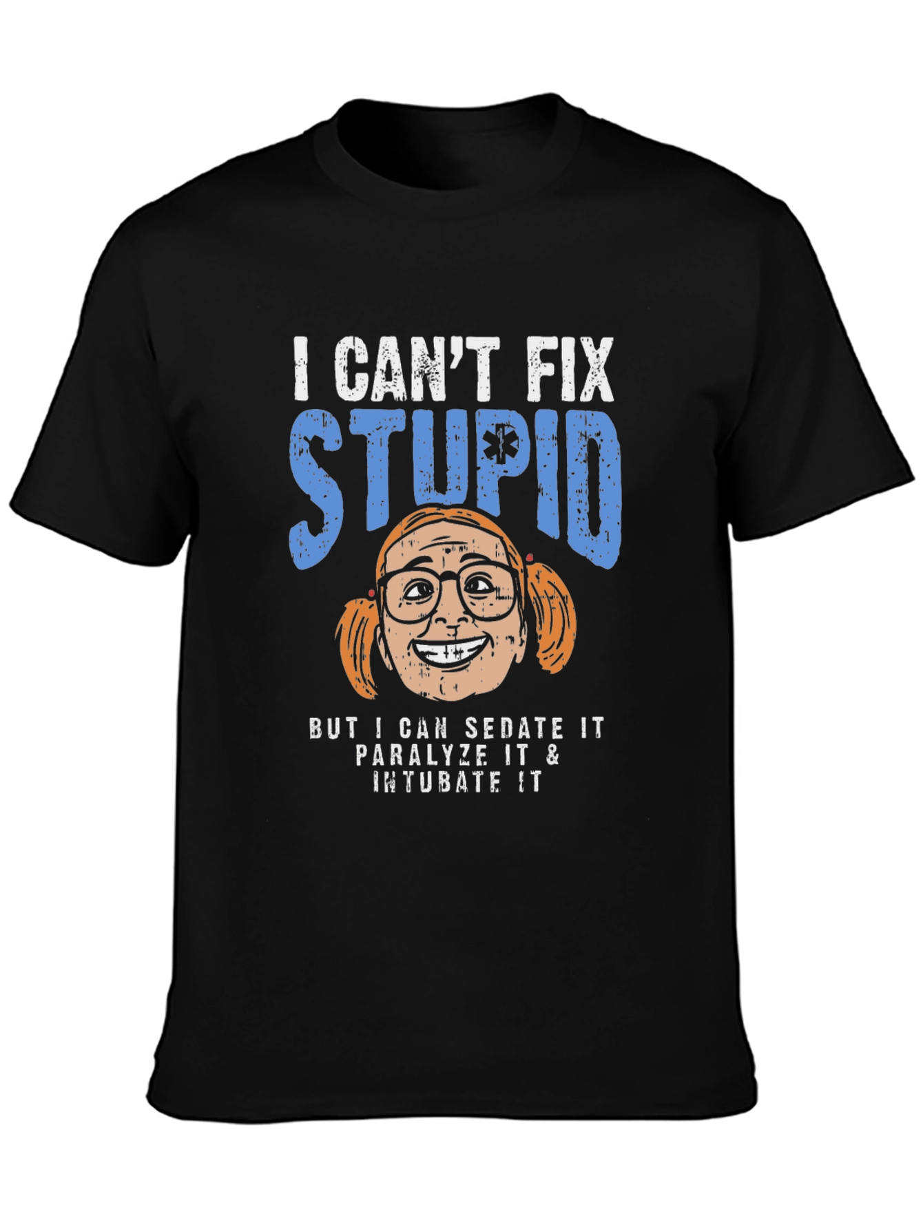 Camiseta No Puedo Arreglar la Estupidez