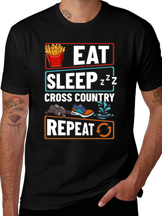 Camiseta Cross Country - Come Duerme Corre Repite