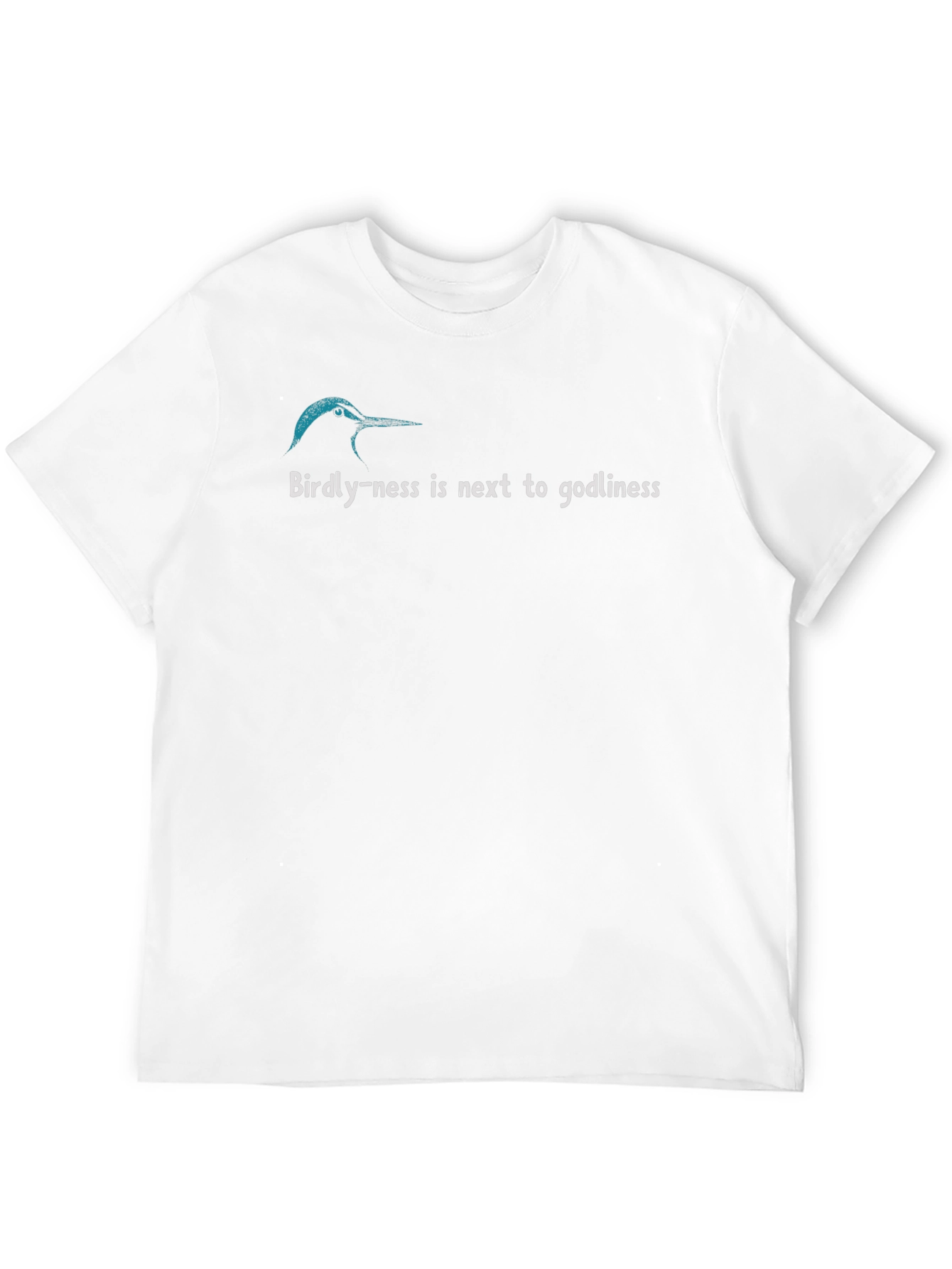 Camiseta Negra Birdly-ness is next to godliness