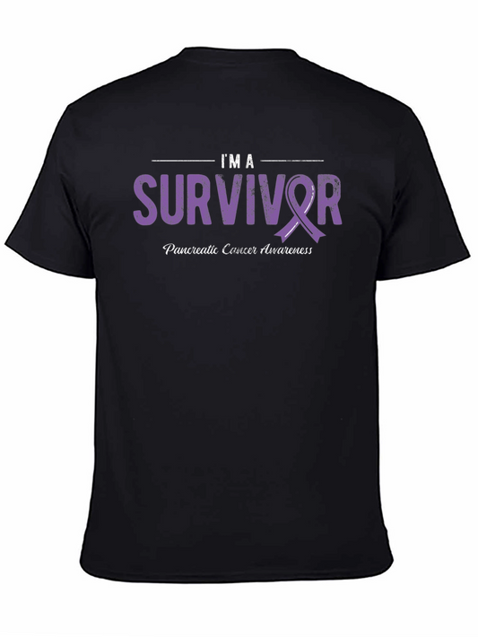 Camiseta Concientización Cáncer Pancreático - Soy un Sobreviviente