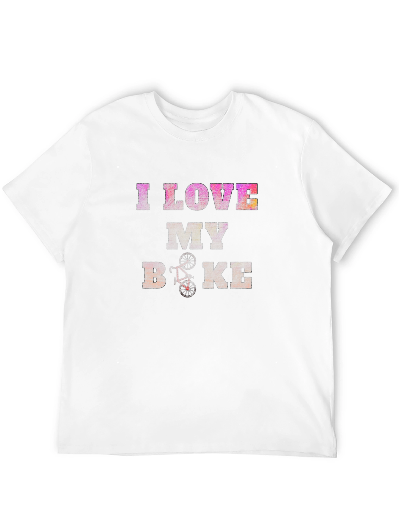 Camiseta Negra Amo mi bici