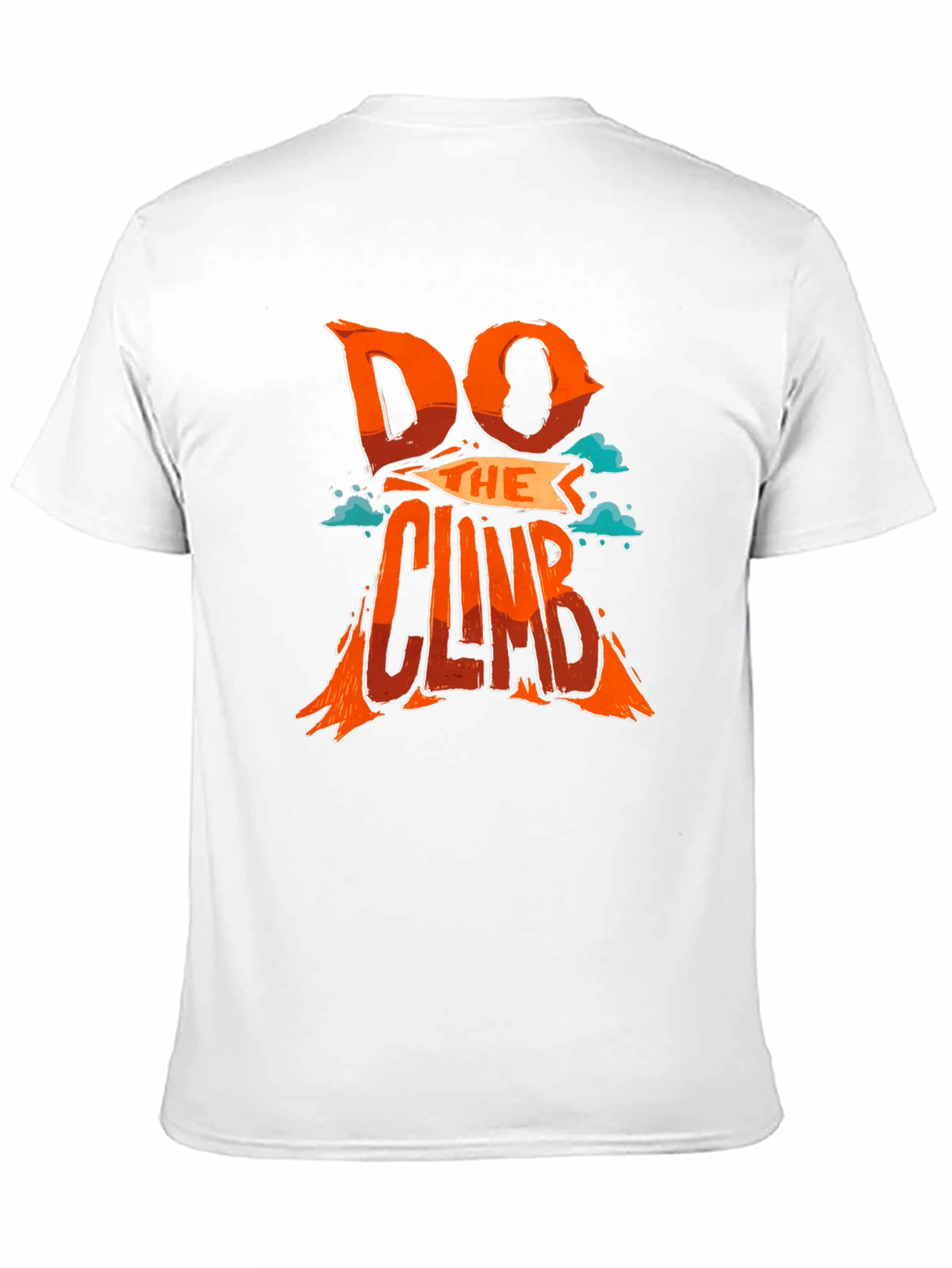 Camiseta Negra Do The Climb para Aventureros
