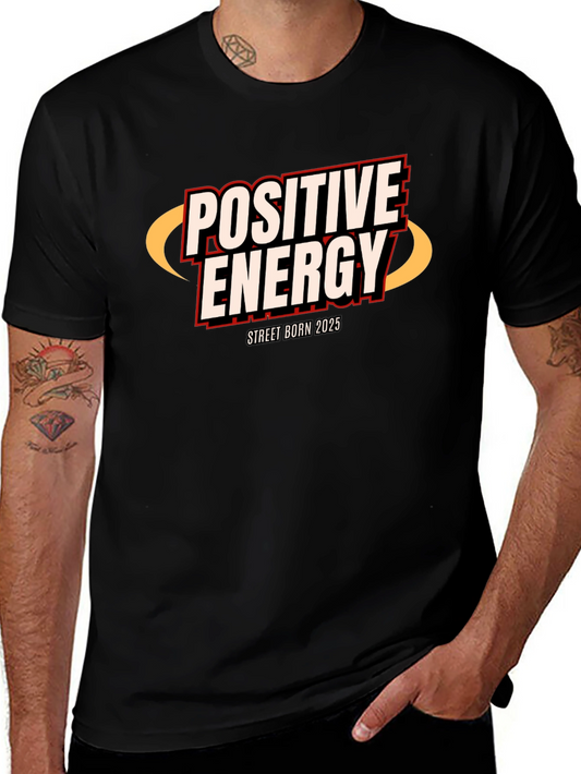 Camiseta Negra Energía Positiva