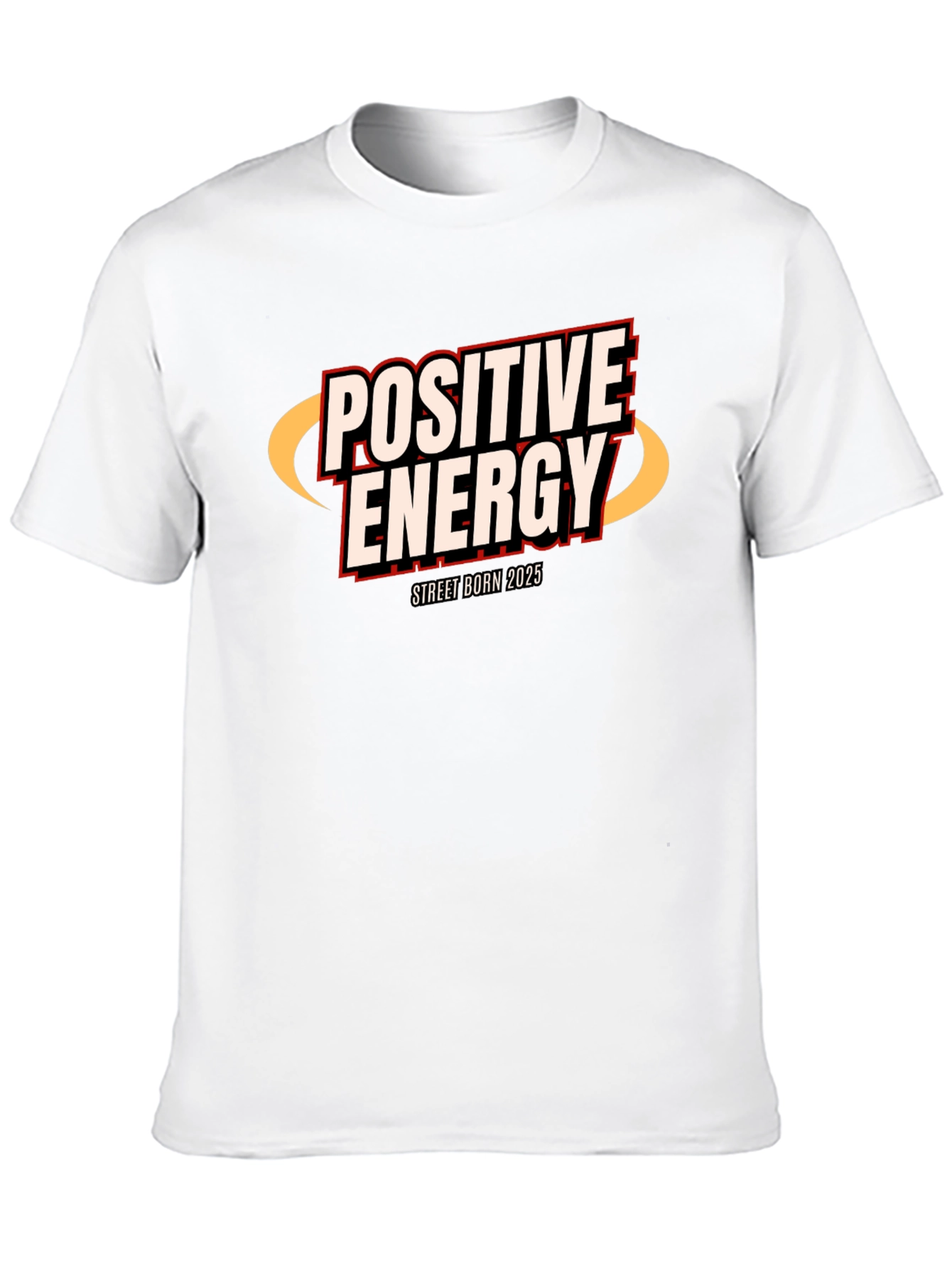 Camiseta Negra Energía Positiva