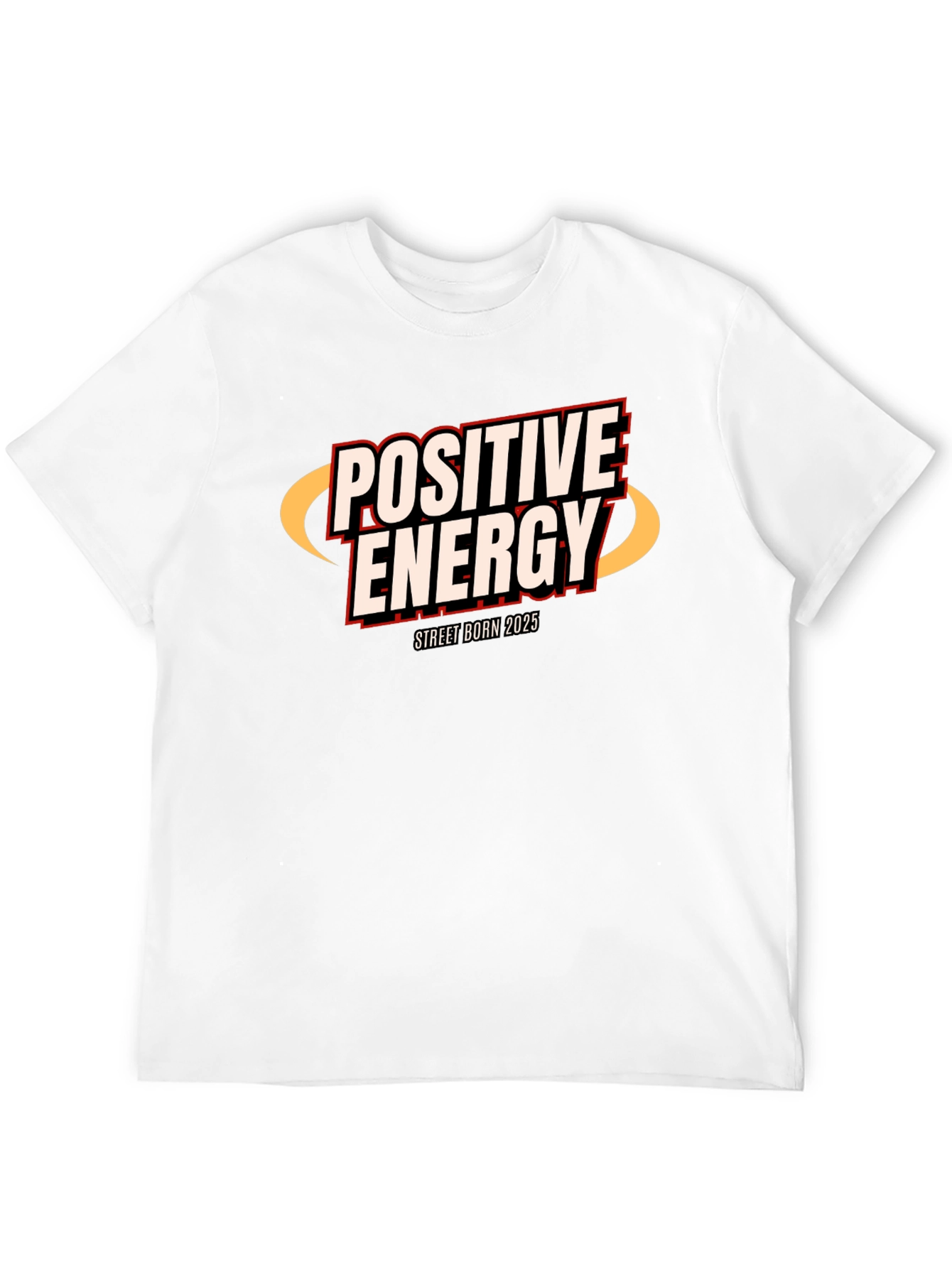 Camiseta Negra Energía Positiva