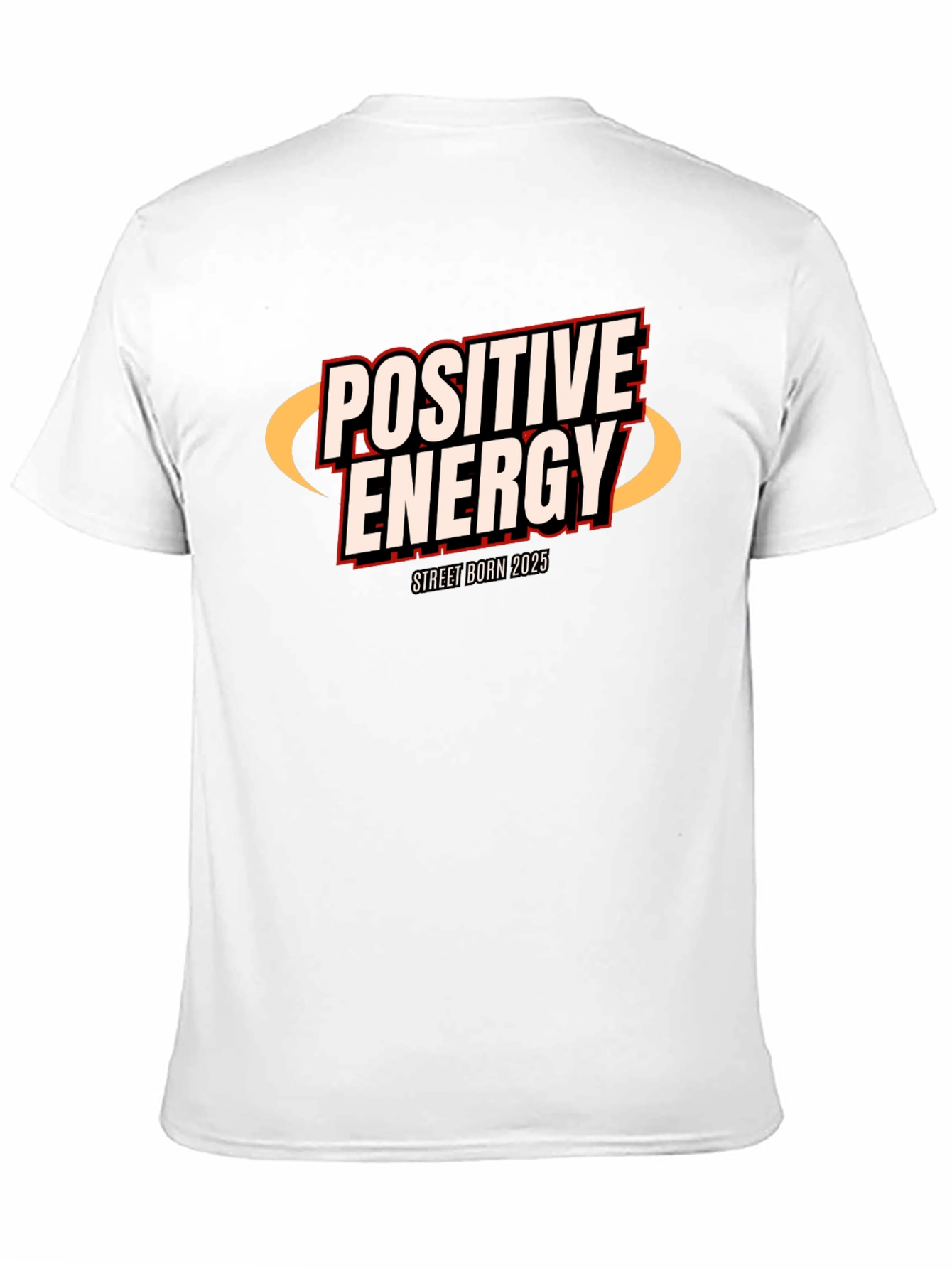 Camiseta Negra Energía Positiva