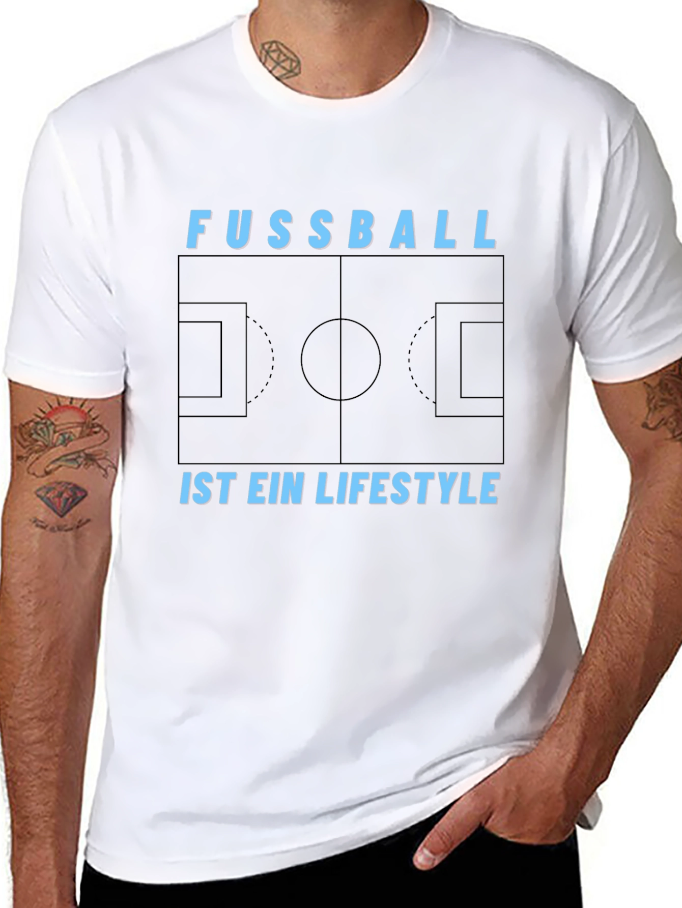 Camiseta Fútbol Estilo de Vida